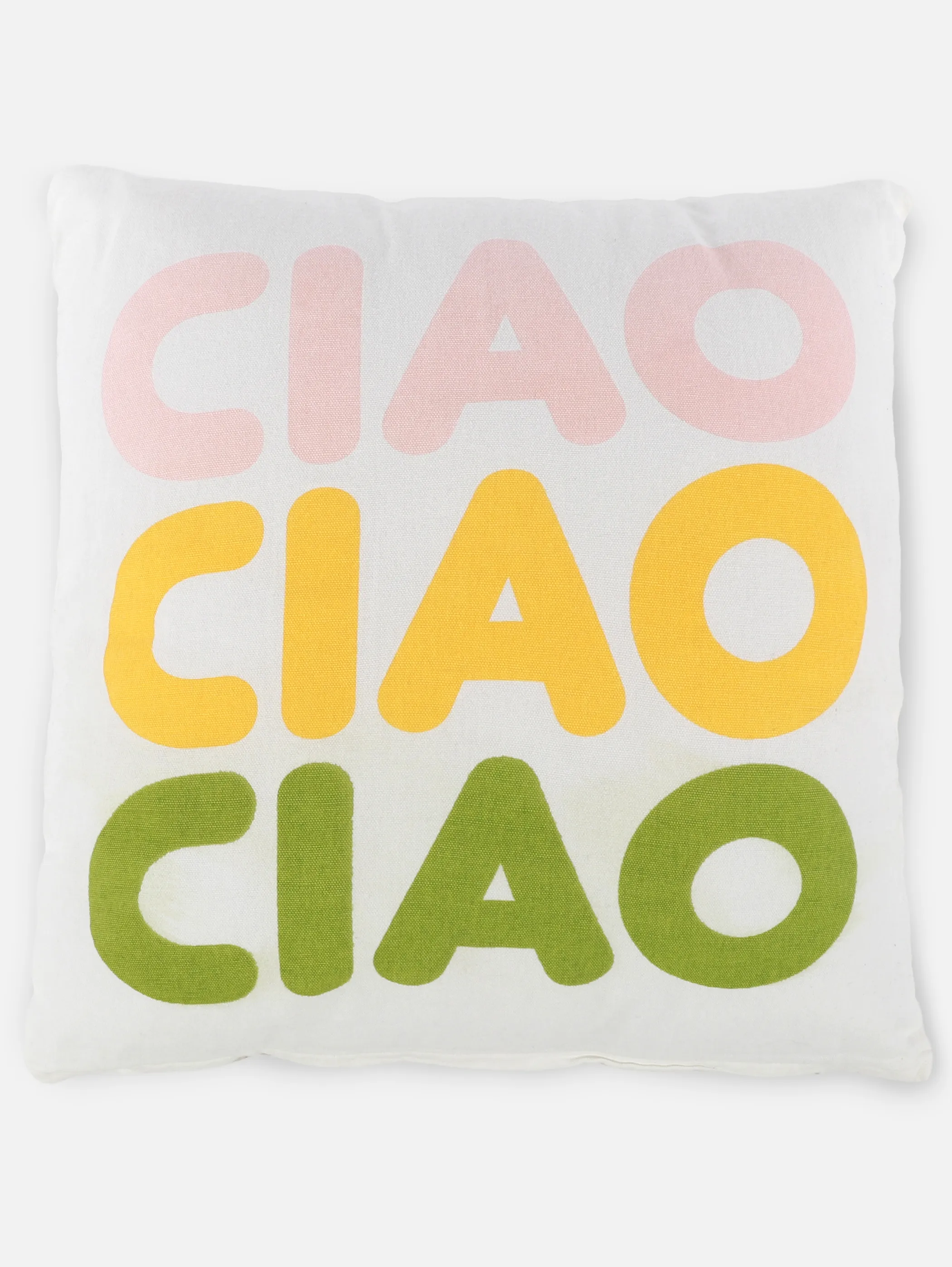 Dream House Kissen Ciao Ciao Ciao 45x45 Weiß 924380 WEIß 2