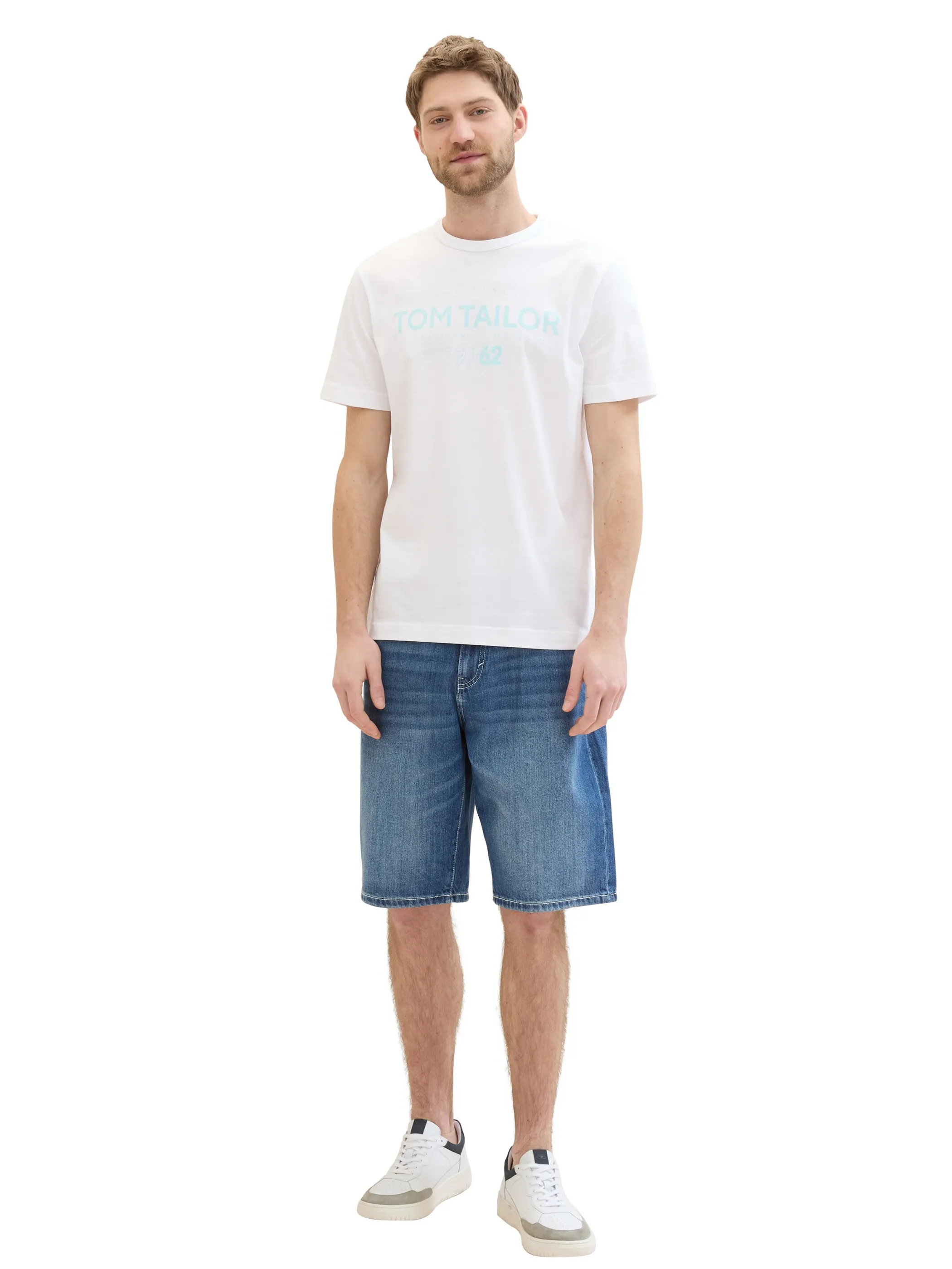 Tom Tailor 1041871 printed t-shirt Weiß 895641 20000 4