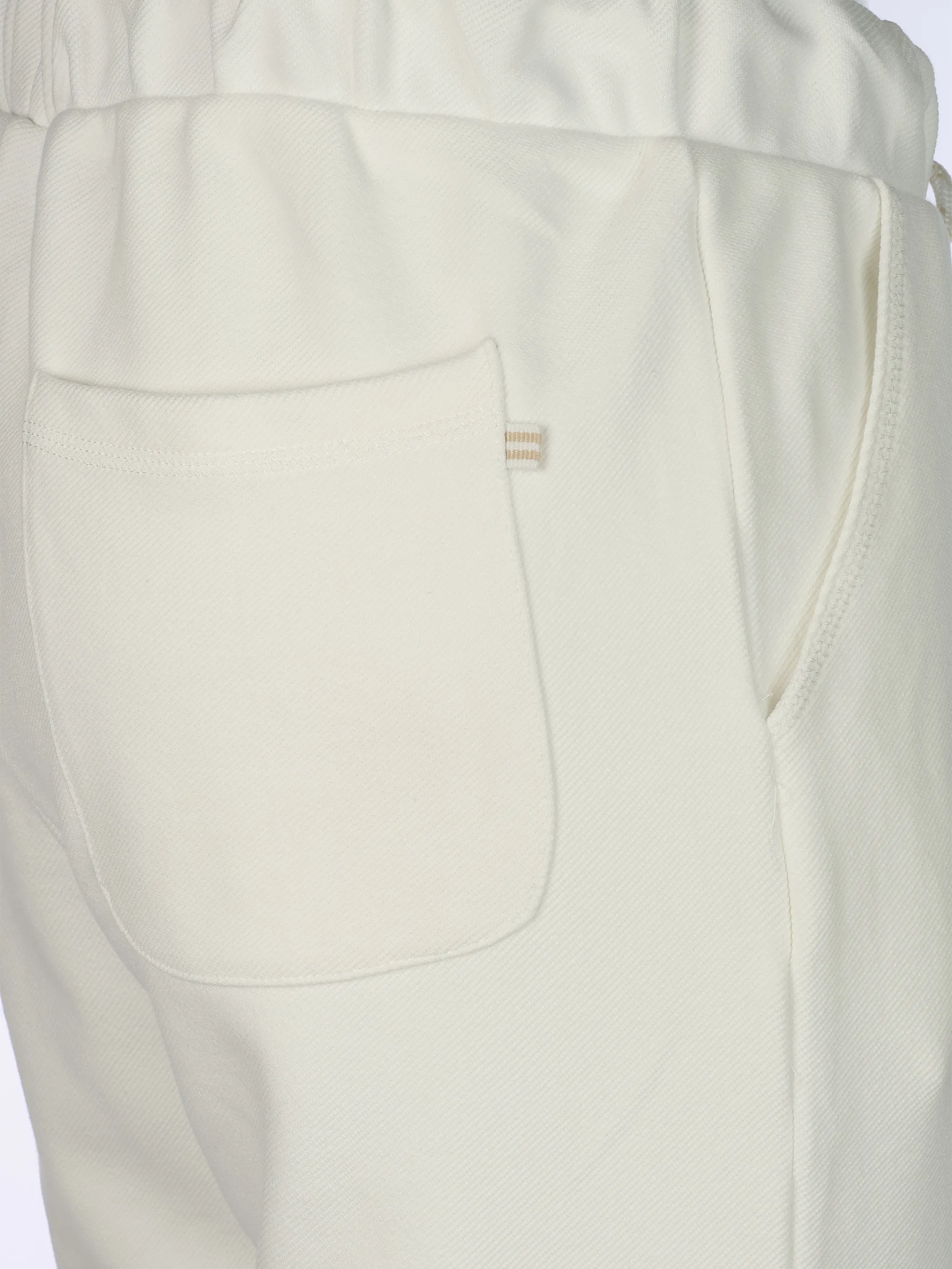 Sure Da-Joggpant in strukturierter Ware Weiß 920694 WHITE 4