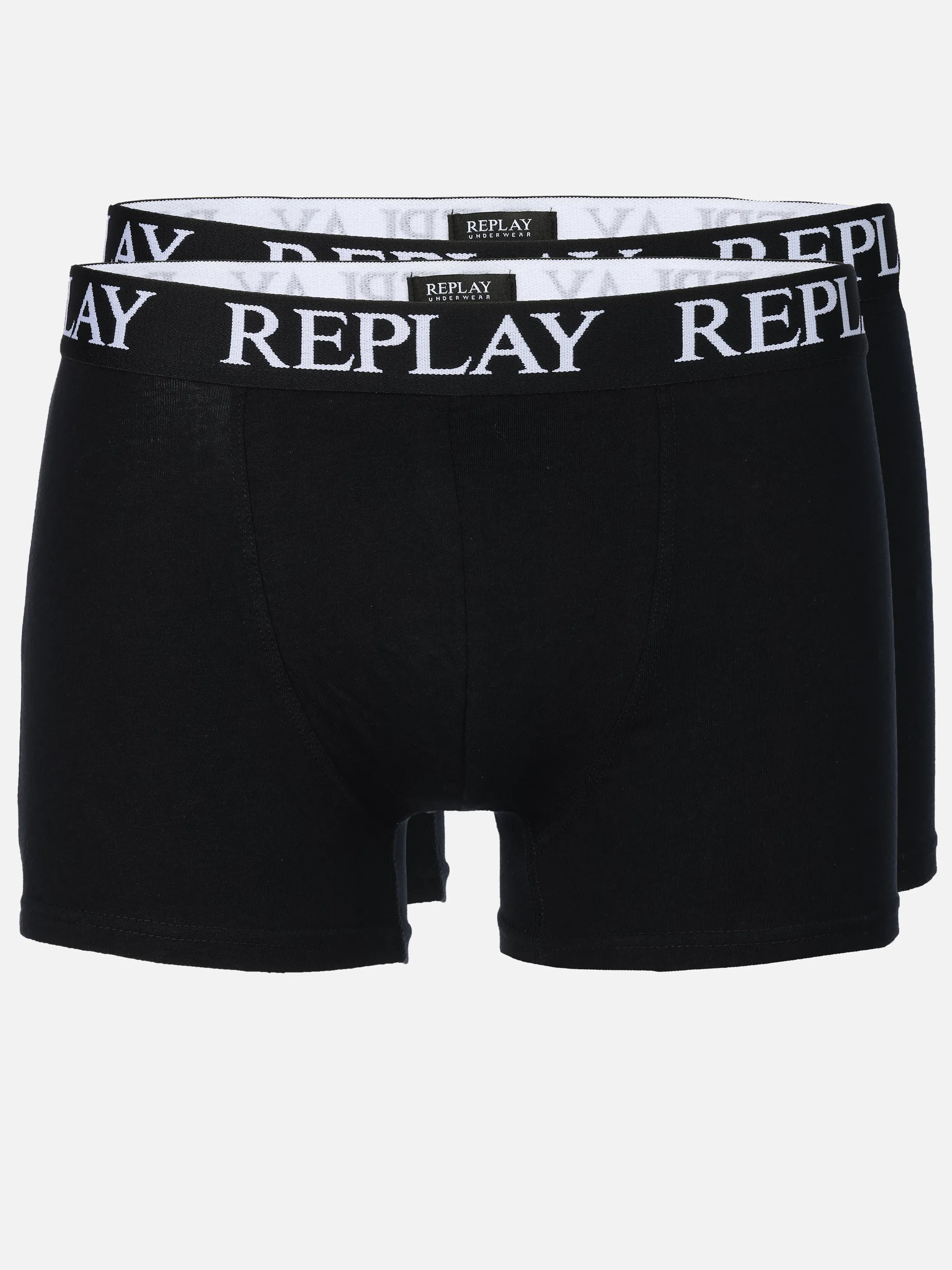 Replay He. Retro Short 2er Pack Schwarz 928696 N011 1