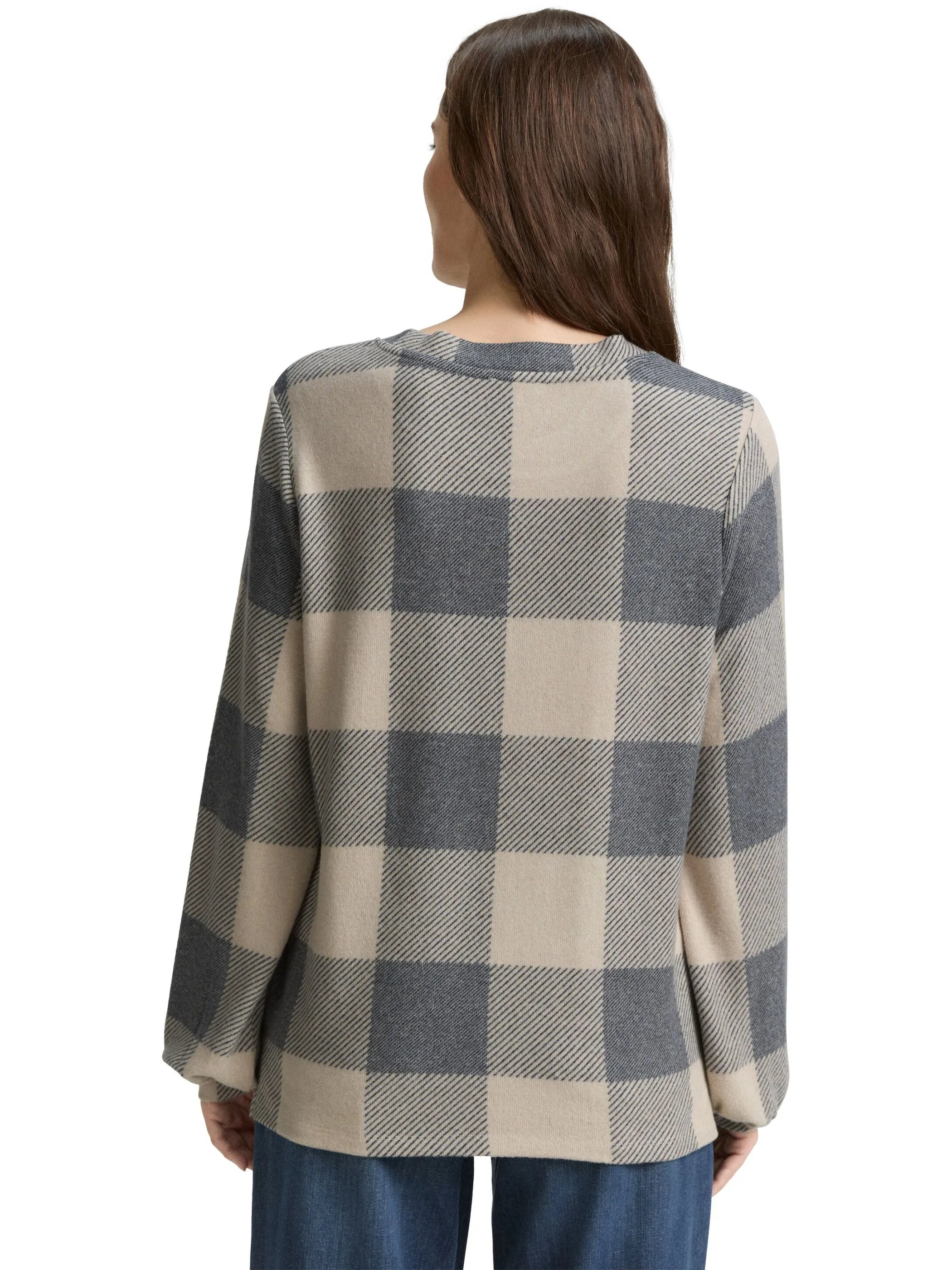 Tom Tailor 1044923 T-shirt cosy crew neck Beige 903060 38731 2 Tom Tailor 1044923 T-shirt cosy crew neck Beige 903060 38731 2