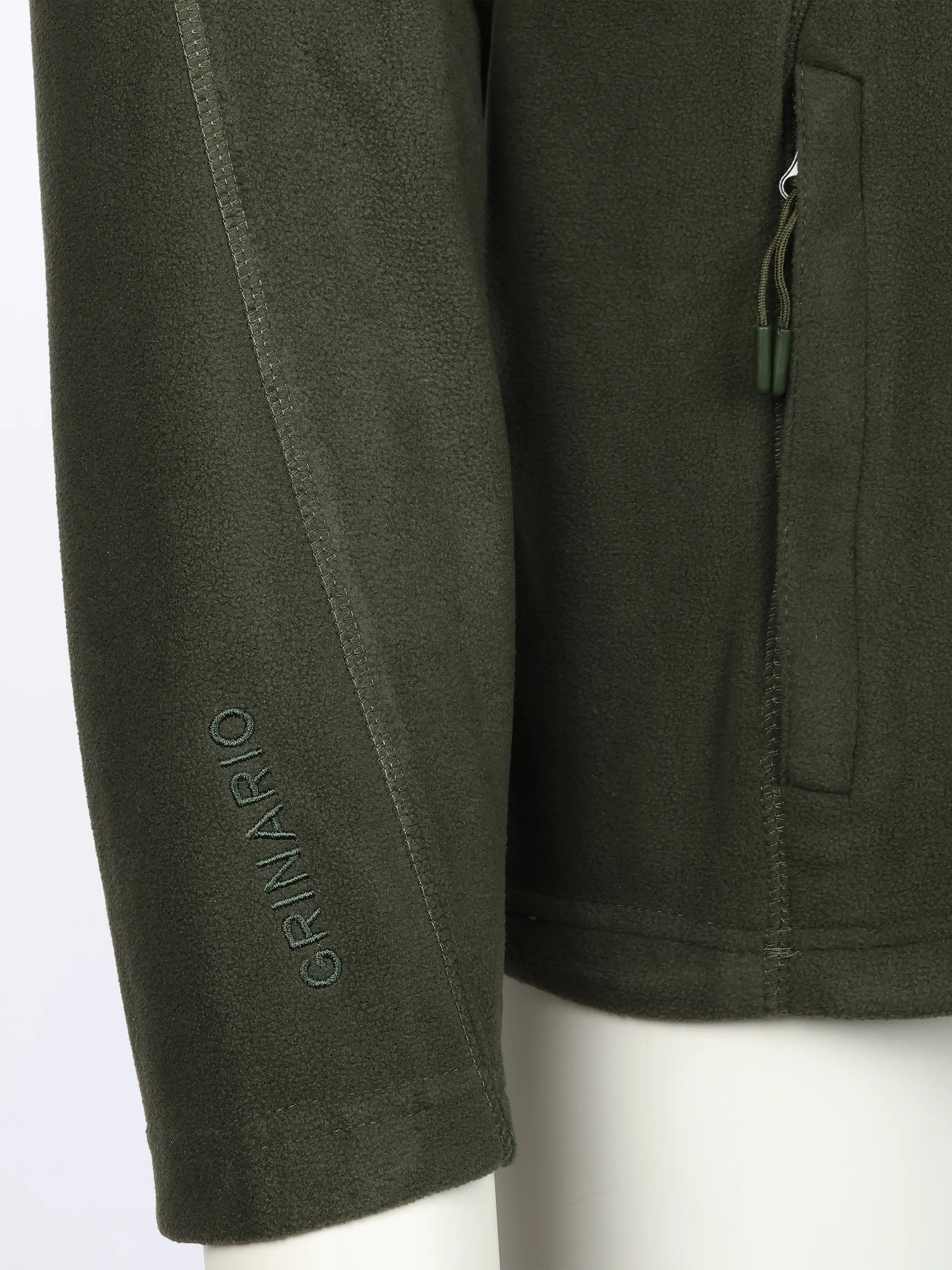 Grinario Sports He-Fleecejacke Grün 928414 19-0415TCX 4