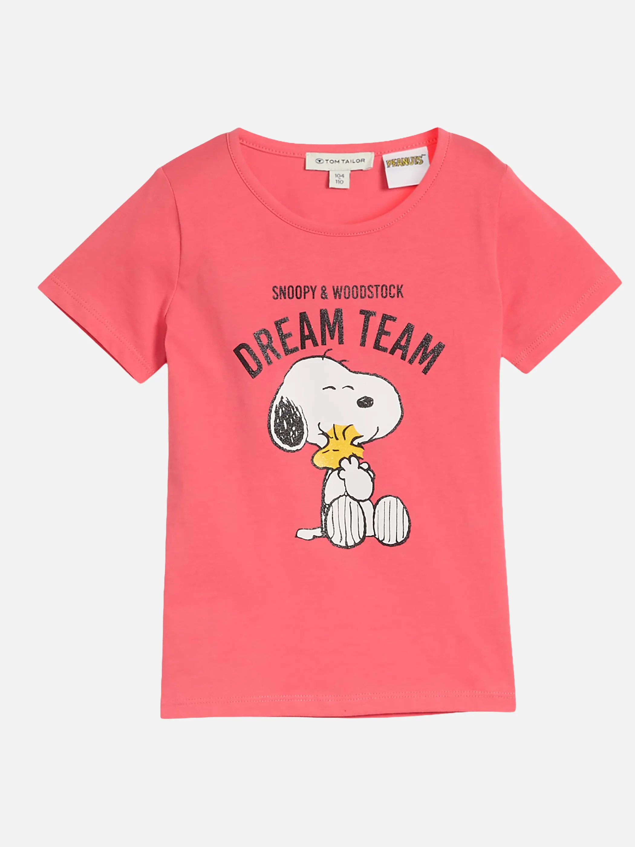 Tom Tailor 1052719 Peanuts printed T-shir Pink 934391 32123 1