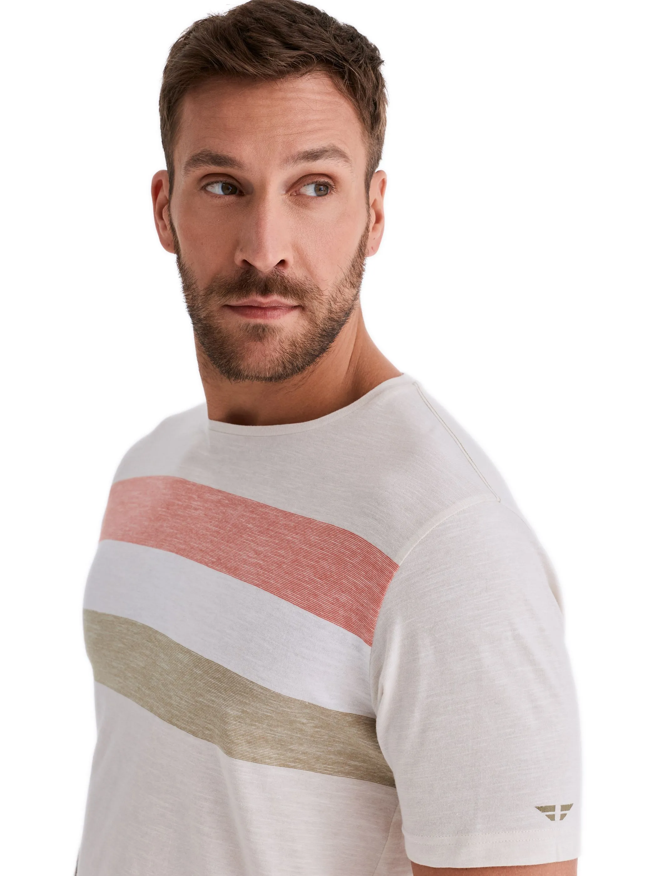 HERO by John Medoox 74306460009169 He-T-Shirt TIM,XXXL,s Beige 928356 9169 3