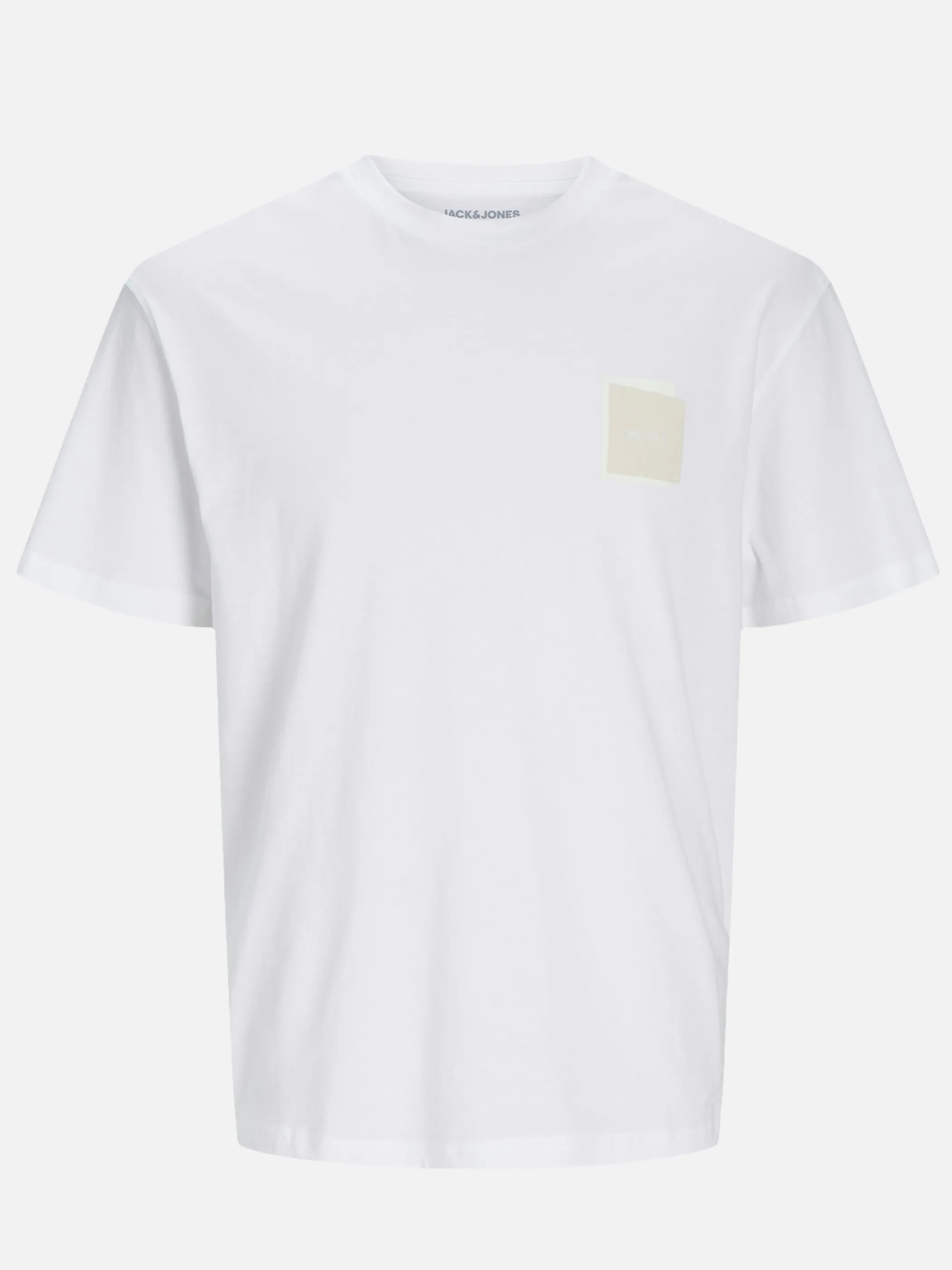 Jack Jones 12262340 JCOTONE PRINT TEE SS Weiß 898063 178074 1 Jack Jones 12262340 JCOTONE PRINT TEE SS Weiß 898063 178074 1
