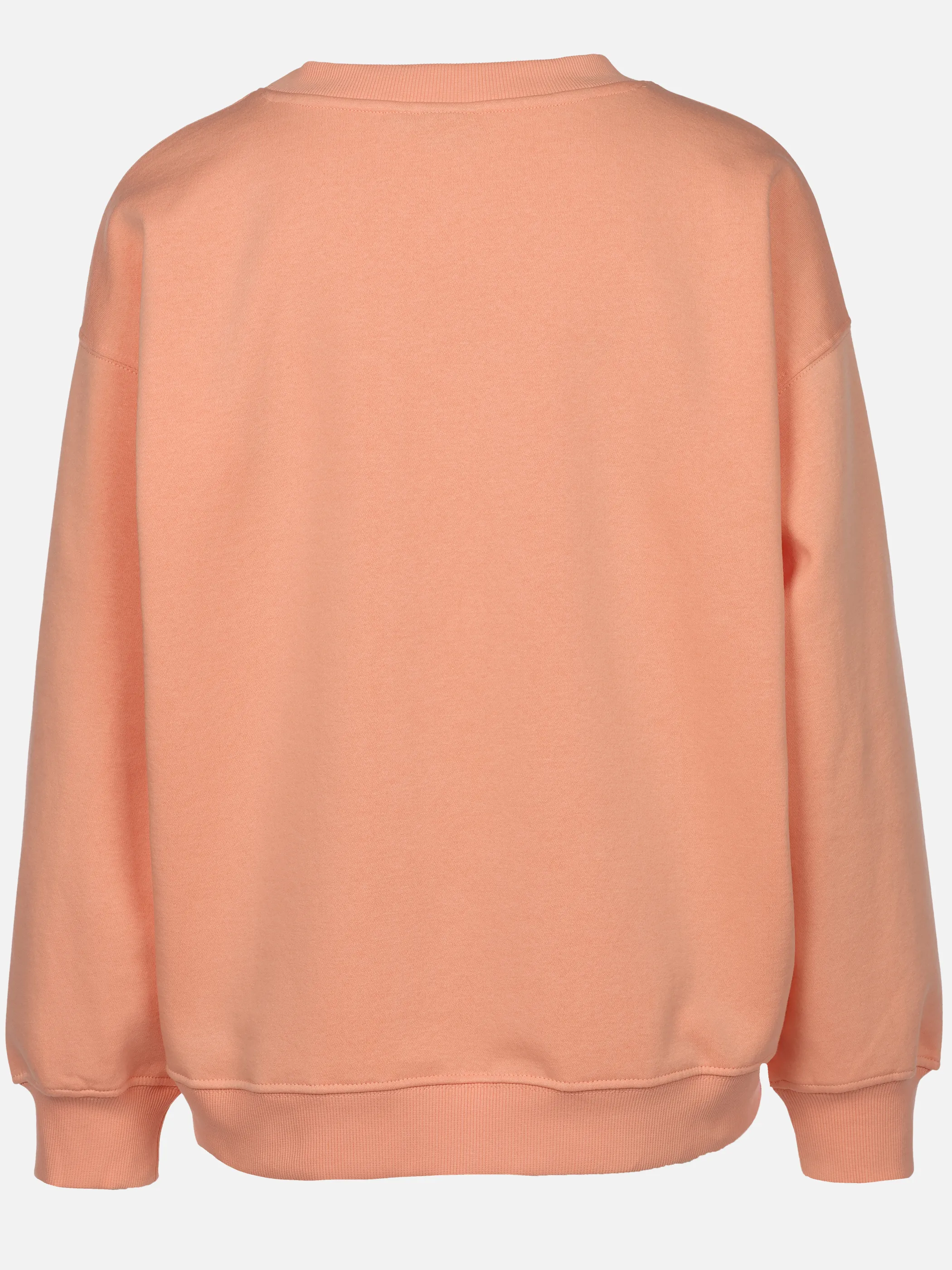 Sure Da-Sweatshirt m. Stickerei Orange 920604 PEACH 2