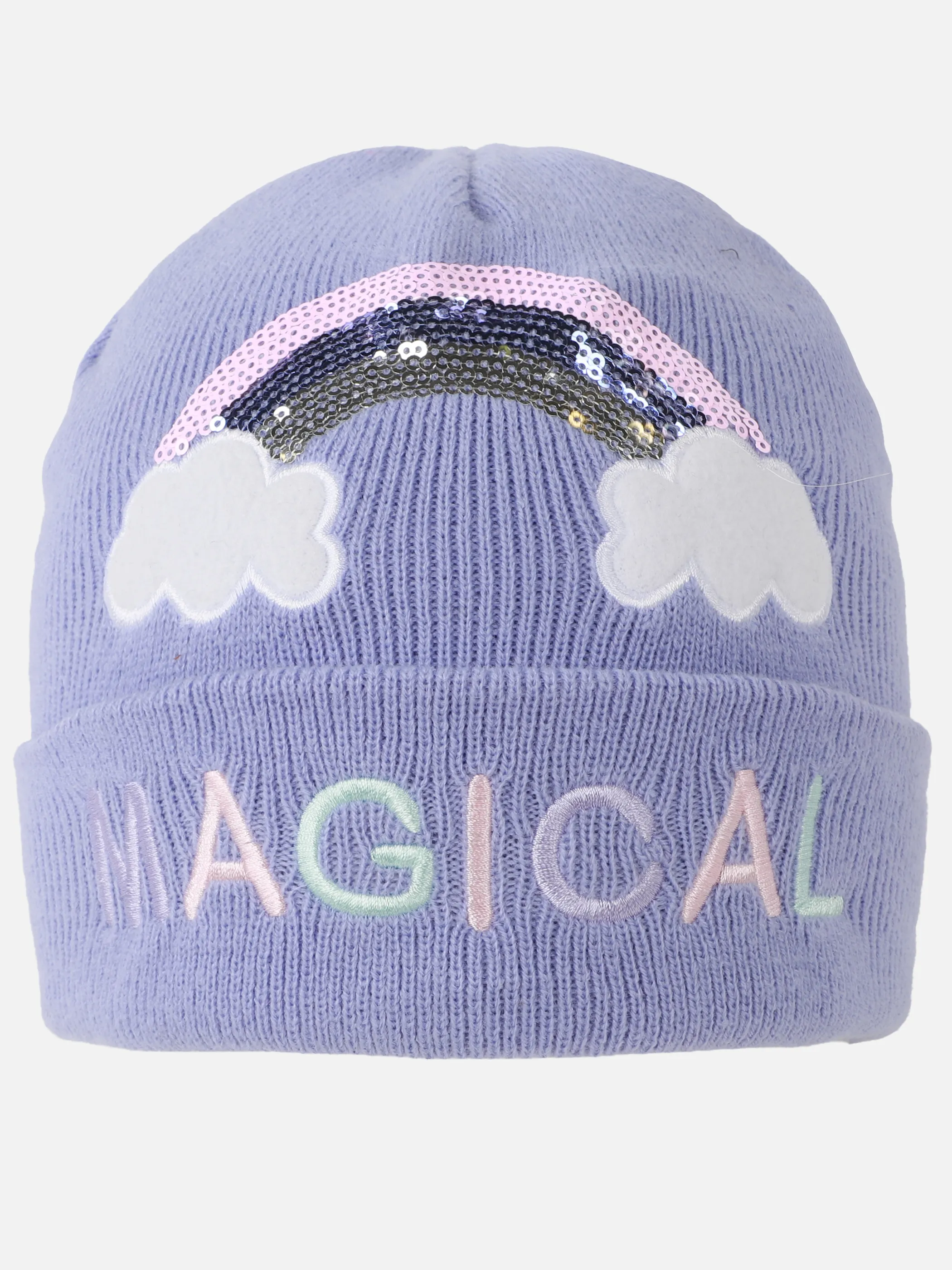 One Way KM-Beanie m. Regenbogen Blau 929465 BLUE 1