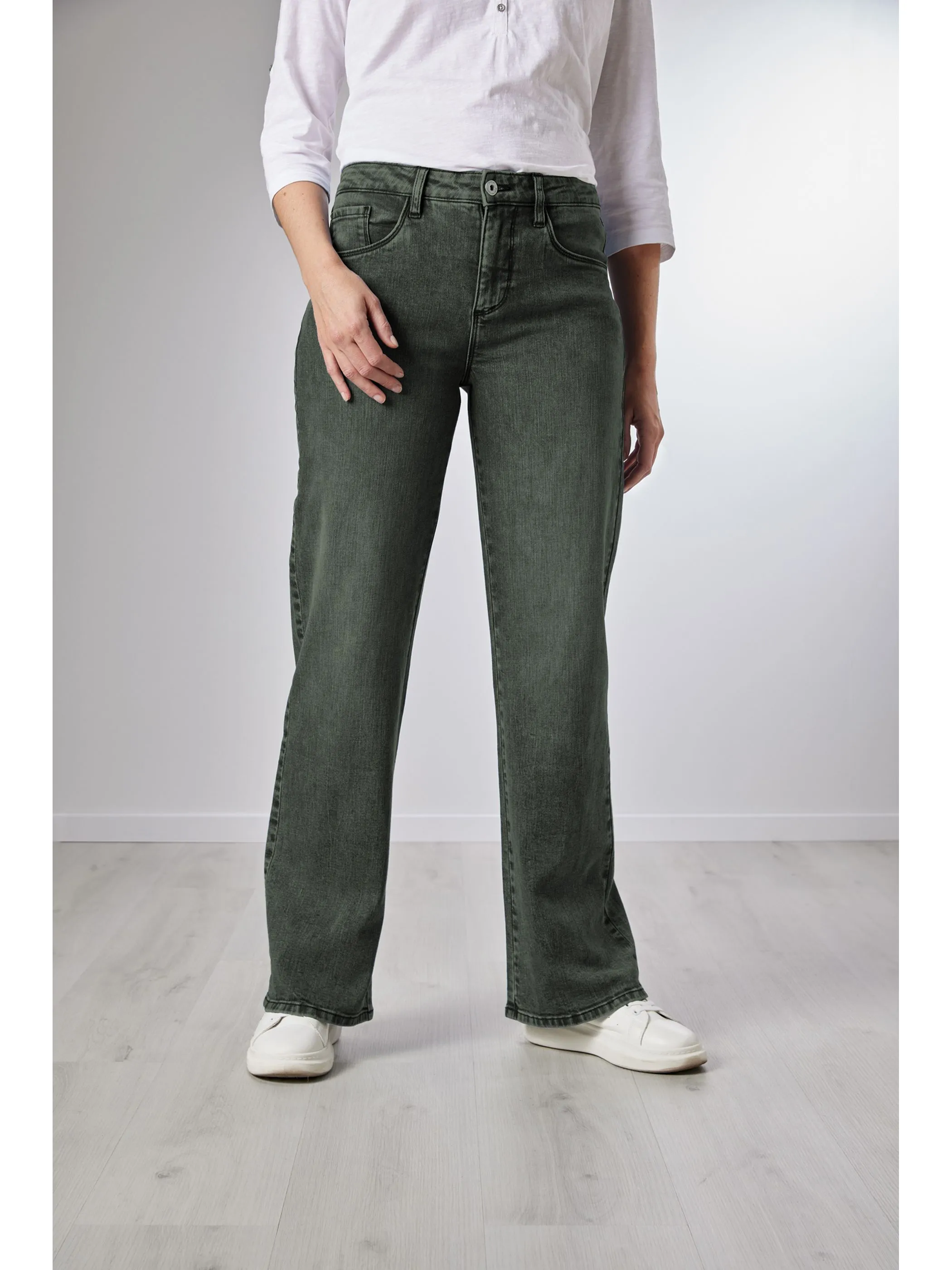 Stooker DOB 22400070005554 Da. Hosen lang, Grün 919883 5554 1