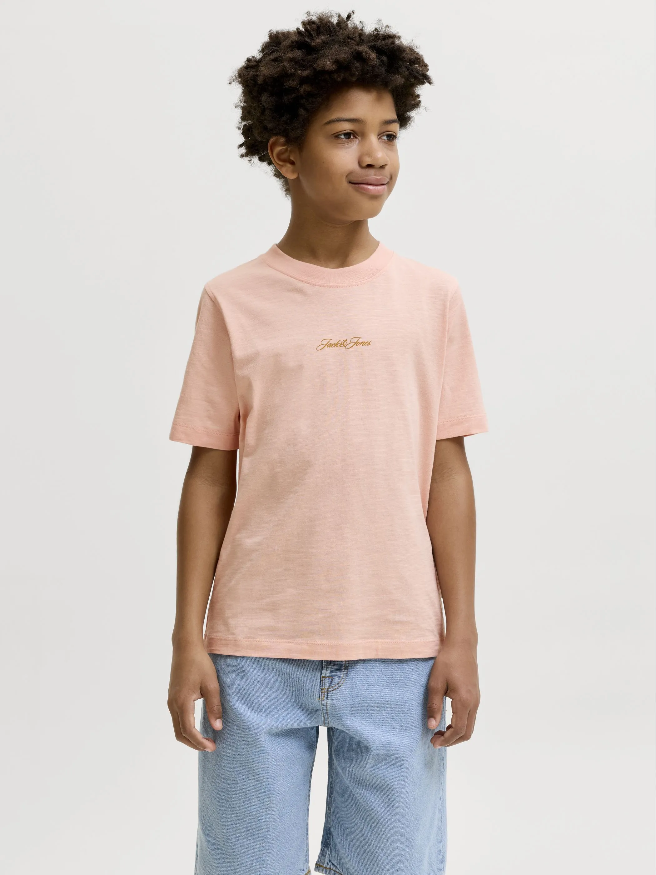 Jack&Jones Junior 12297188 JORCASSIS AOP ELEMENT Orange 927589 177319 1