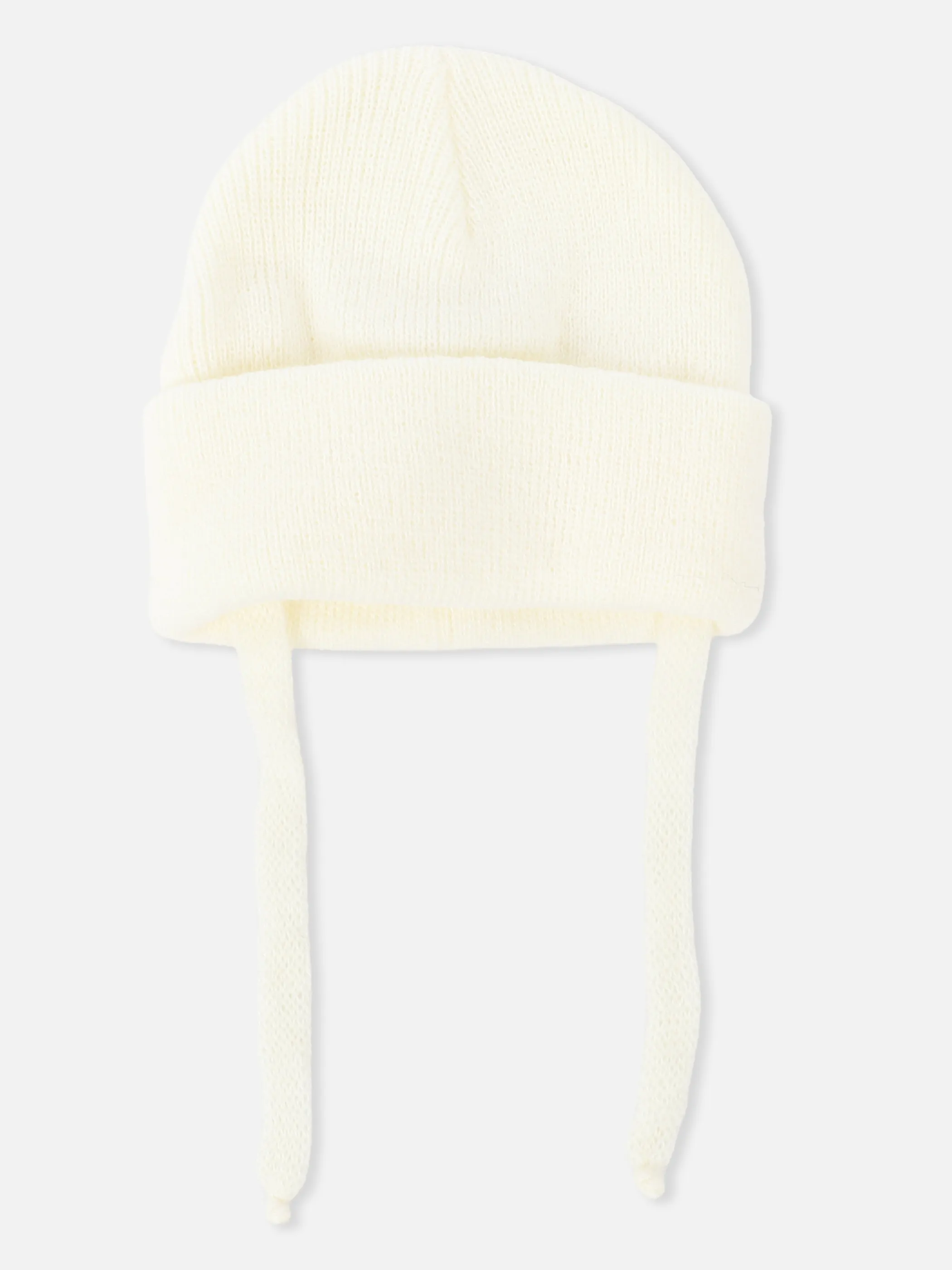 Bubble Gum Baby-Mütze m. Band Weiß 933325 OFFWHITE 2