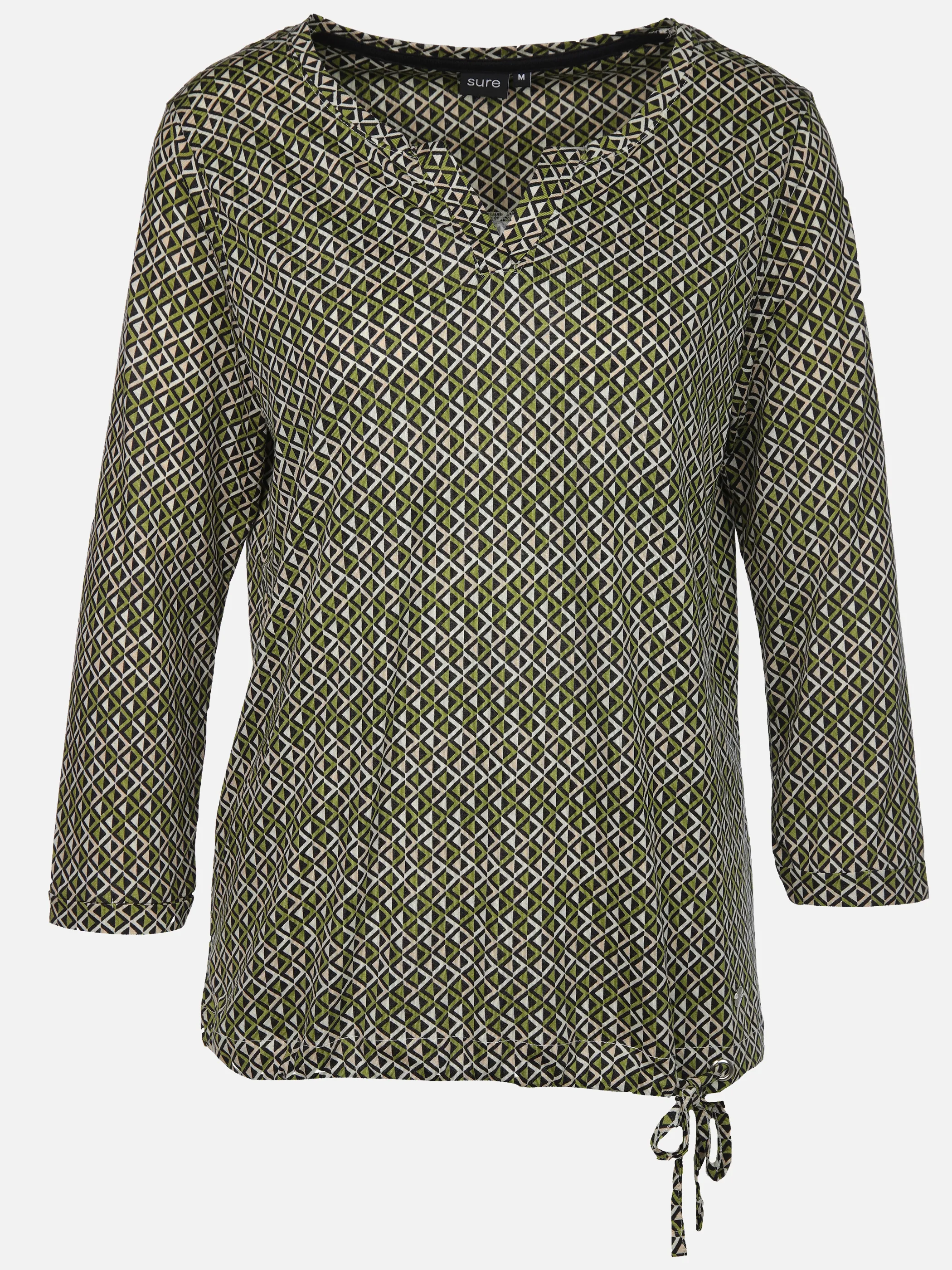 Sure Da-Shirt m. Print Grün 912841 GREEN 1 Sure Da-Shirt m. Print Grün 912841 GREEN 1