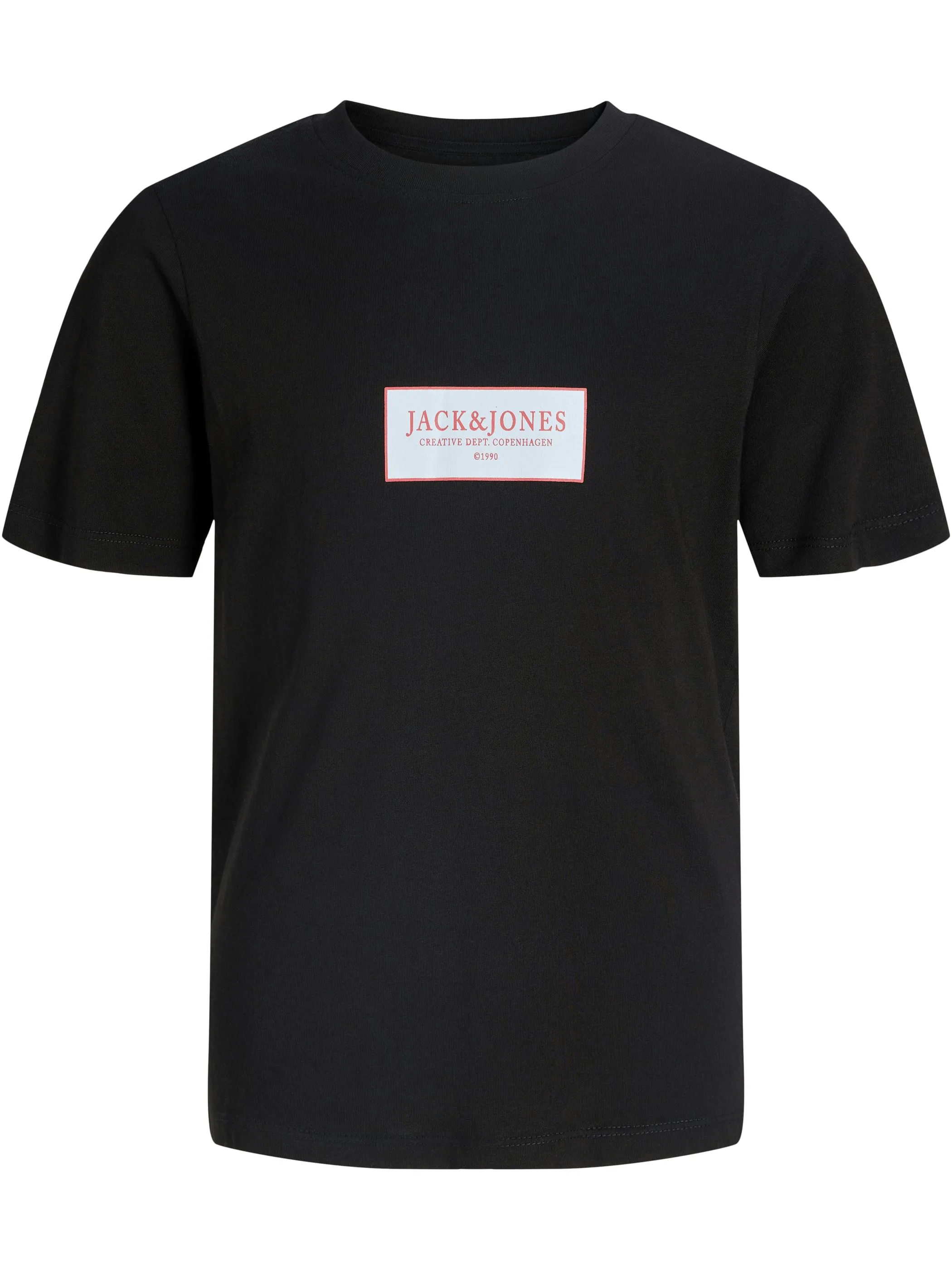 Jack&Jones Junior 12292341 JORGREENE TEE SS CREW Schwarz 918393 178012 1