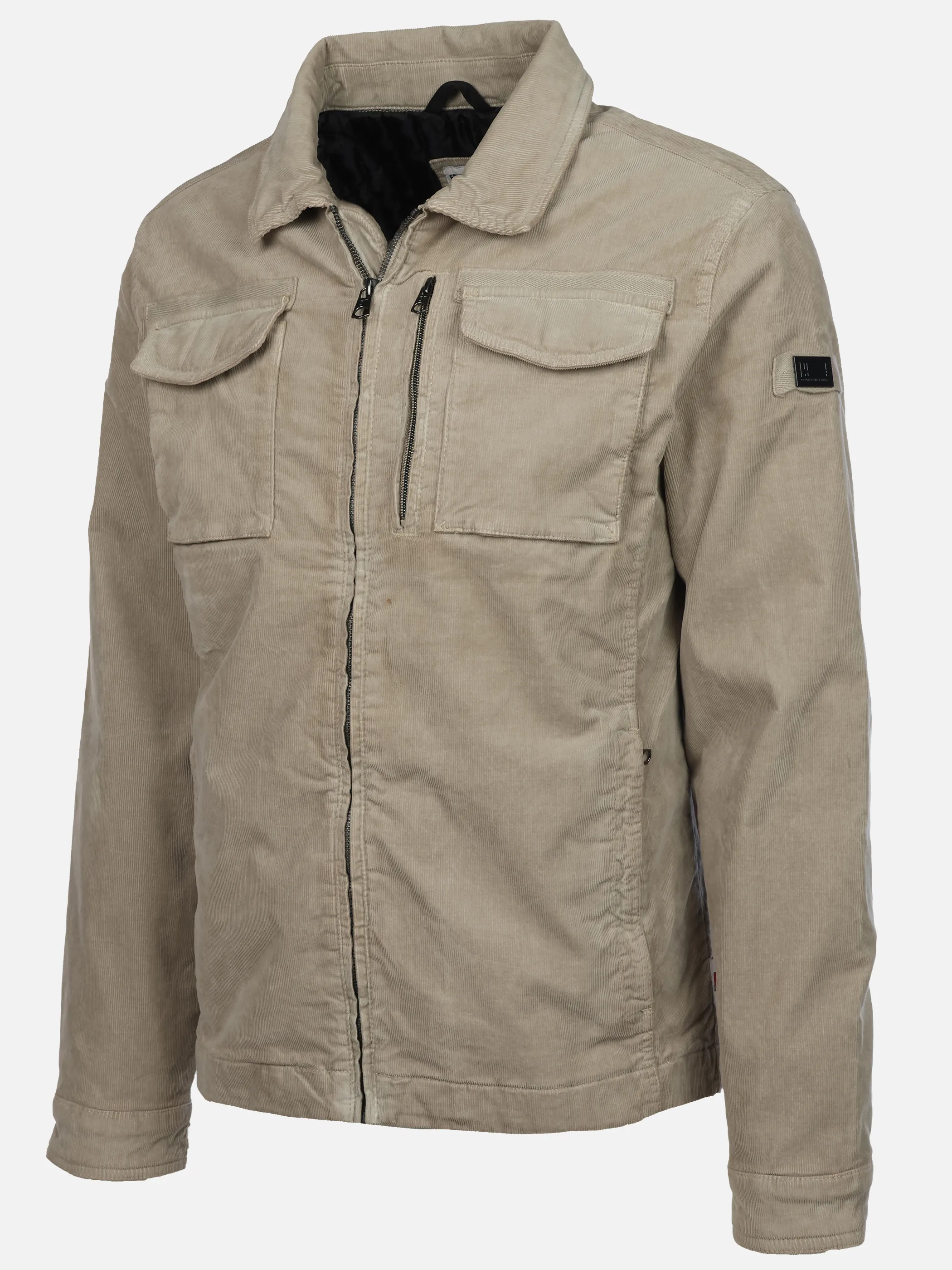Southern Territory He. Cordjacke mit Brusttaschen Beige 929486 STONE 3