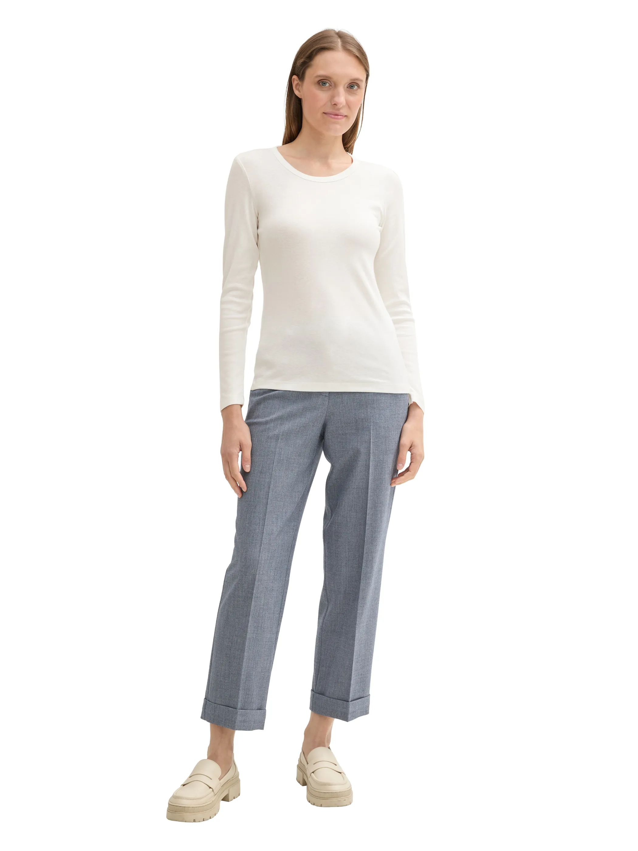 Tom Tailor 1044138 T-shirt crew neck Weiß 903052 10315 4 Tom Tailor 1044138 T-shirt crew neck Weiß 903052 10315 4