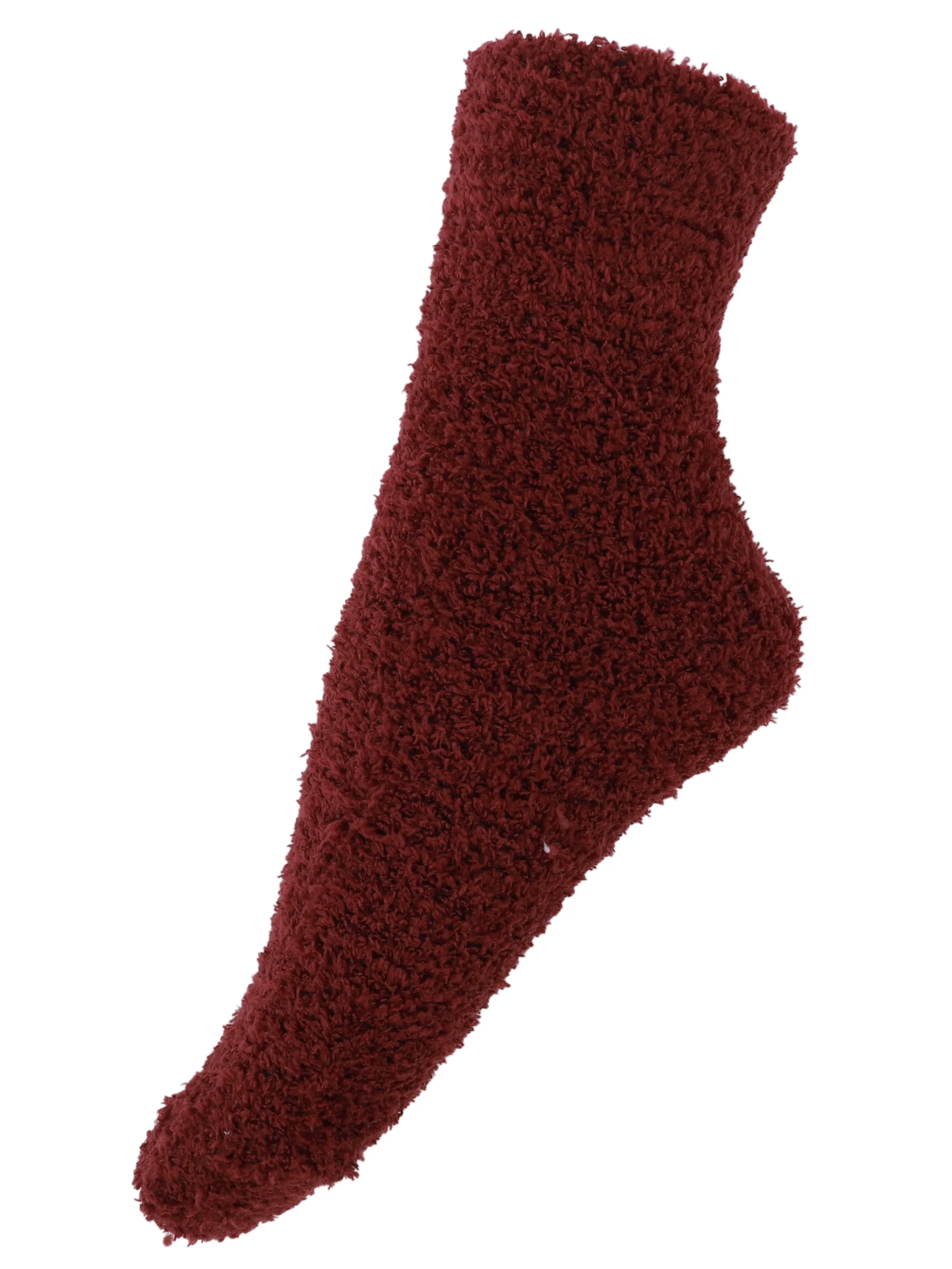 Sure Da. Kuschelsocken 2er Rot 914702 BORDEAUX 2
