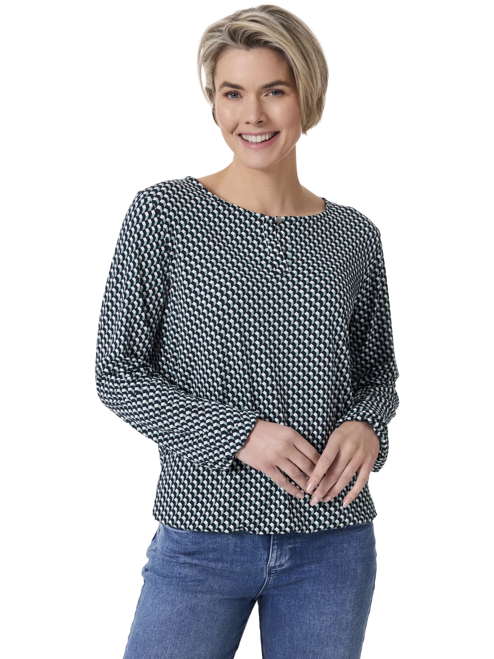 Stooker DOB 25590000009121 Da. T-Shirts / Grün 911305 9121 4
