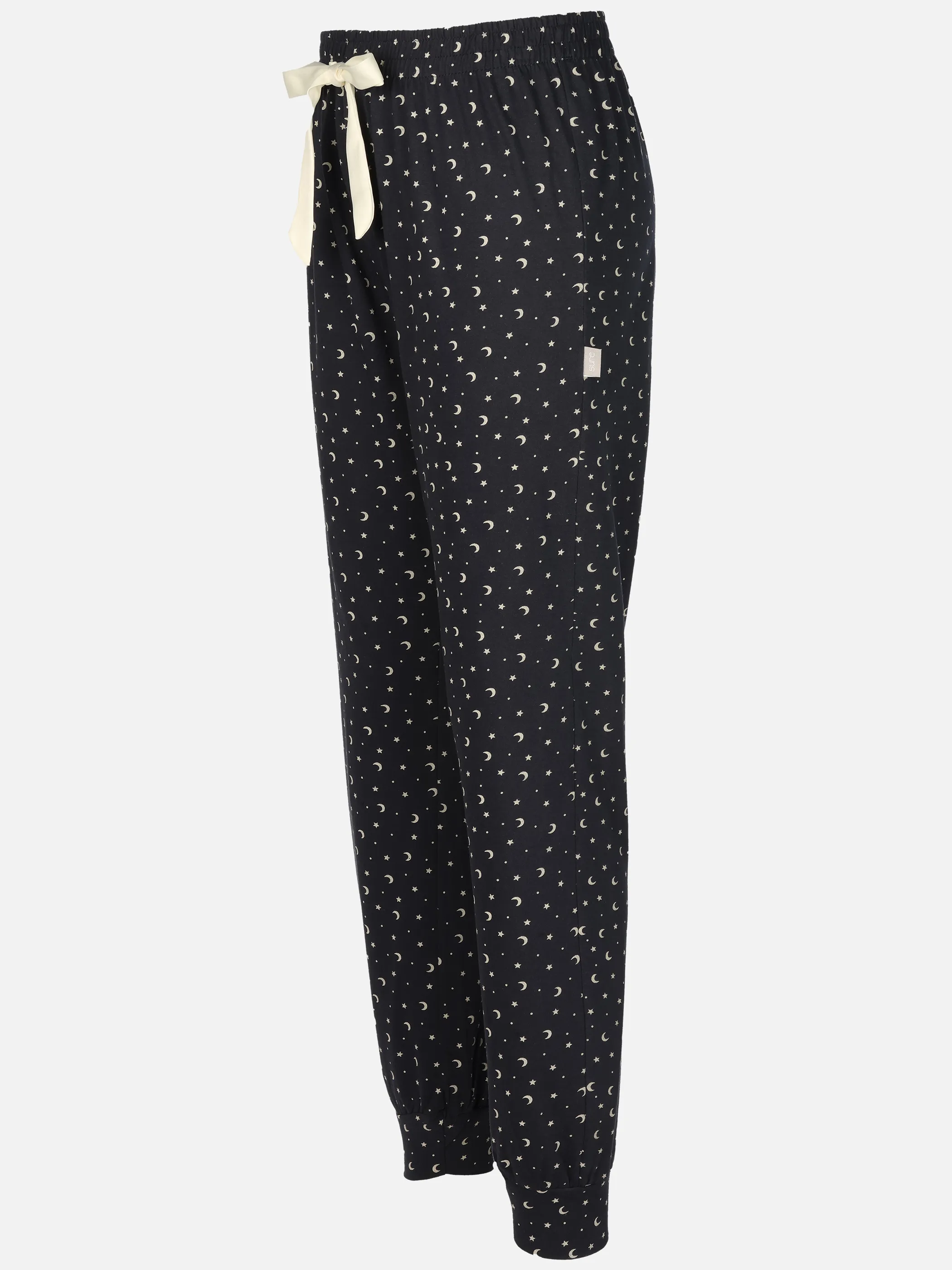 Sure Da. Nachtwäsche Hose lang gemu Blau 916232 NAVY 3