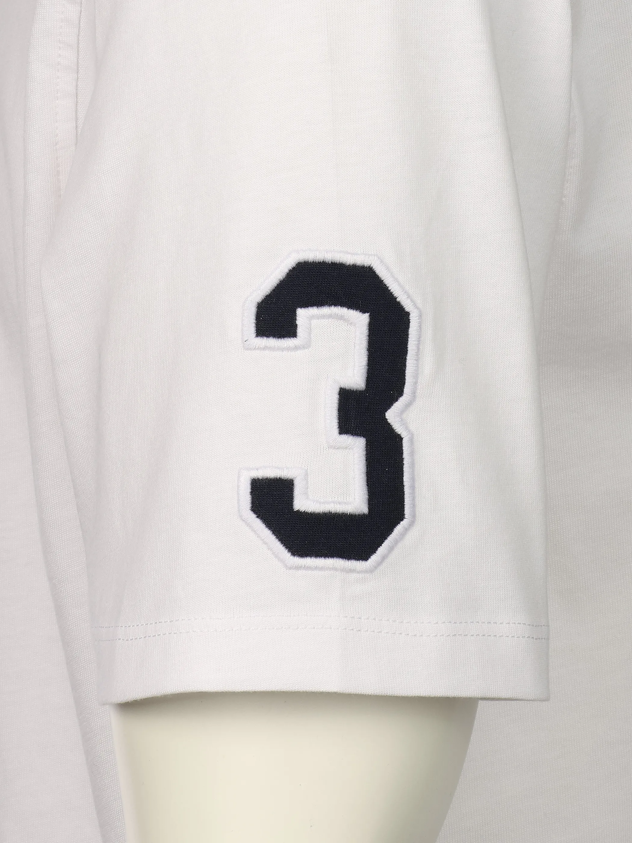 U.S. Polo Assn. He. T-Shirt 1/2 Arm NR3 Reiter Weiß 924150 100 WHITE 3