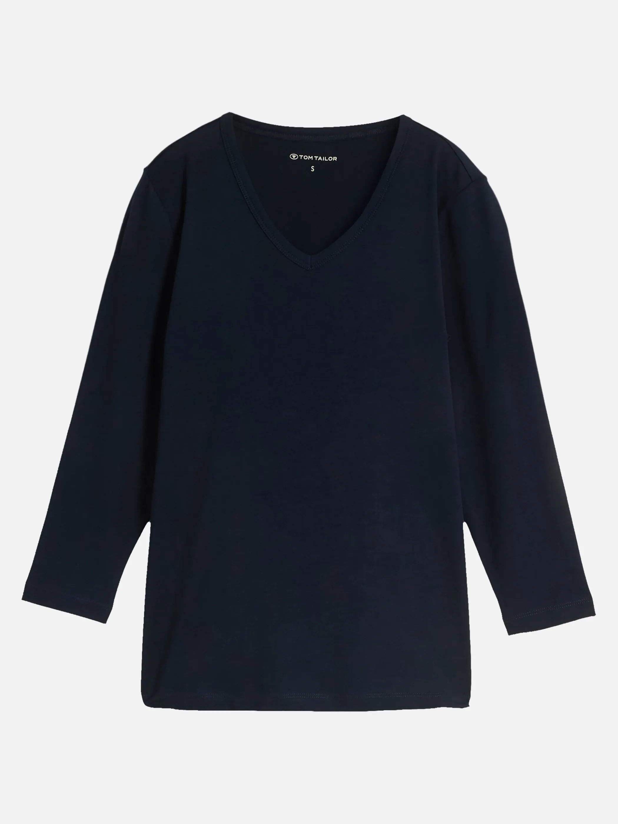 Tom Tailor 1052164 NOS T-shirt basic v-neck Blau 926127 10668 3
