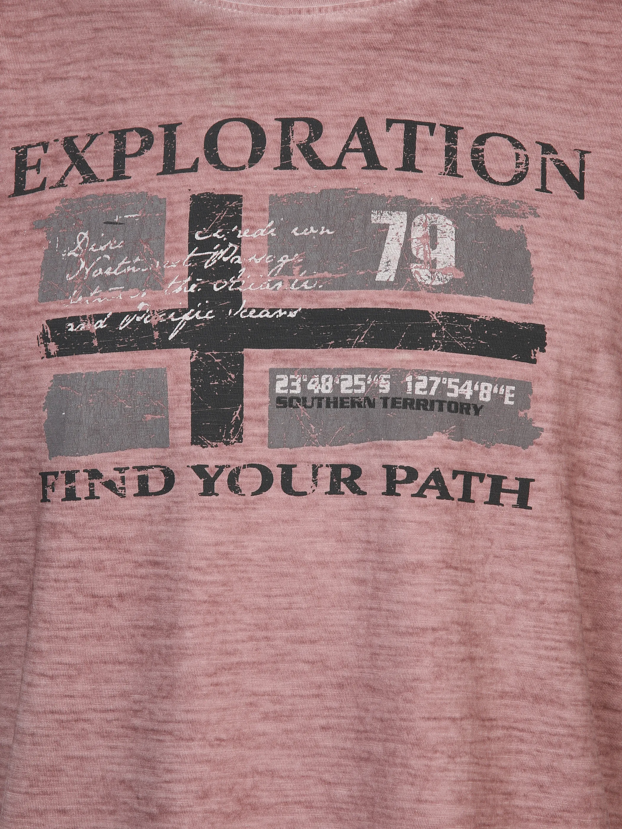 Southern Territory He. T-Shirt 1/2 Arm Logo Rot 893166 RED 3