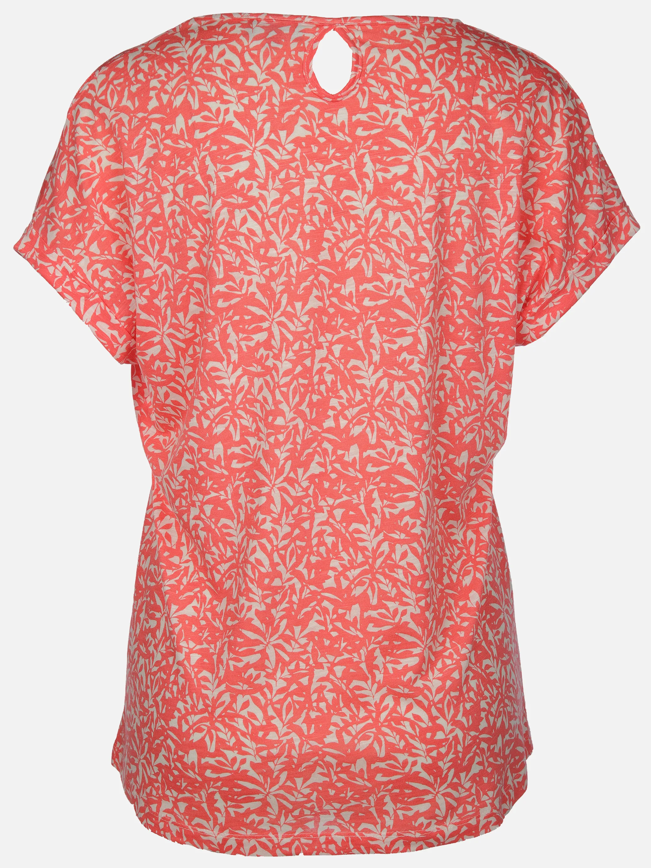 Sure Da-T-Shirt m. Alloverprint Pink 908105 CORAL 2 Sure Da-T-Shirt m. Alloverprint Pink 908105 CORAL 2