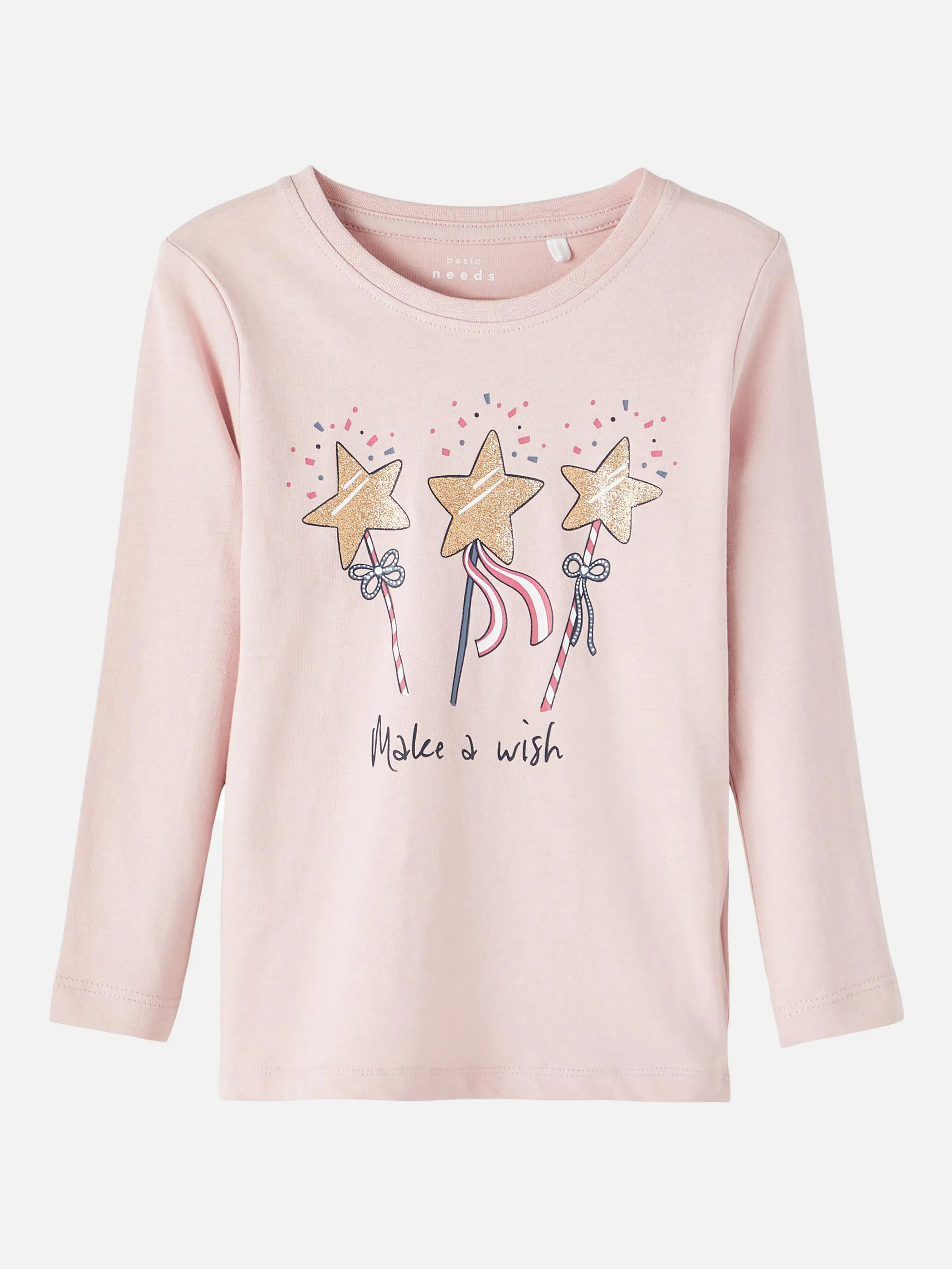 name it 13204626 NMFVEEN LS TOP LL Rosa 866581 230876 1
