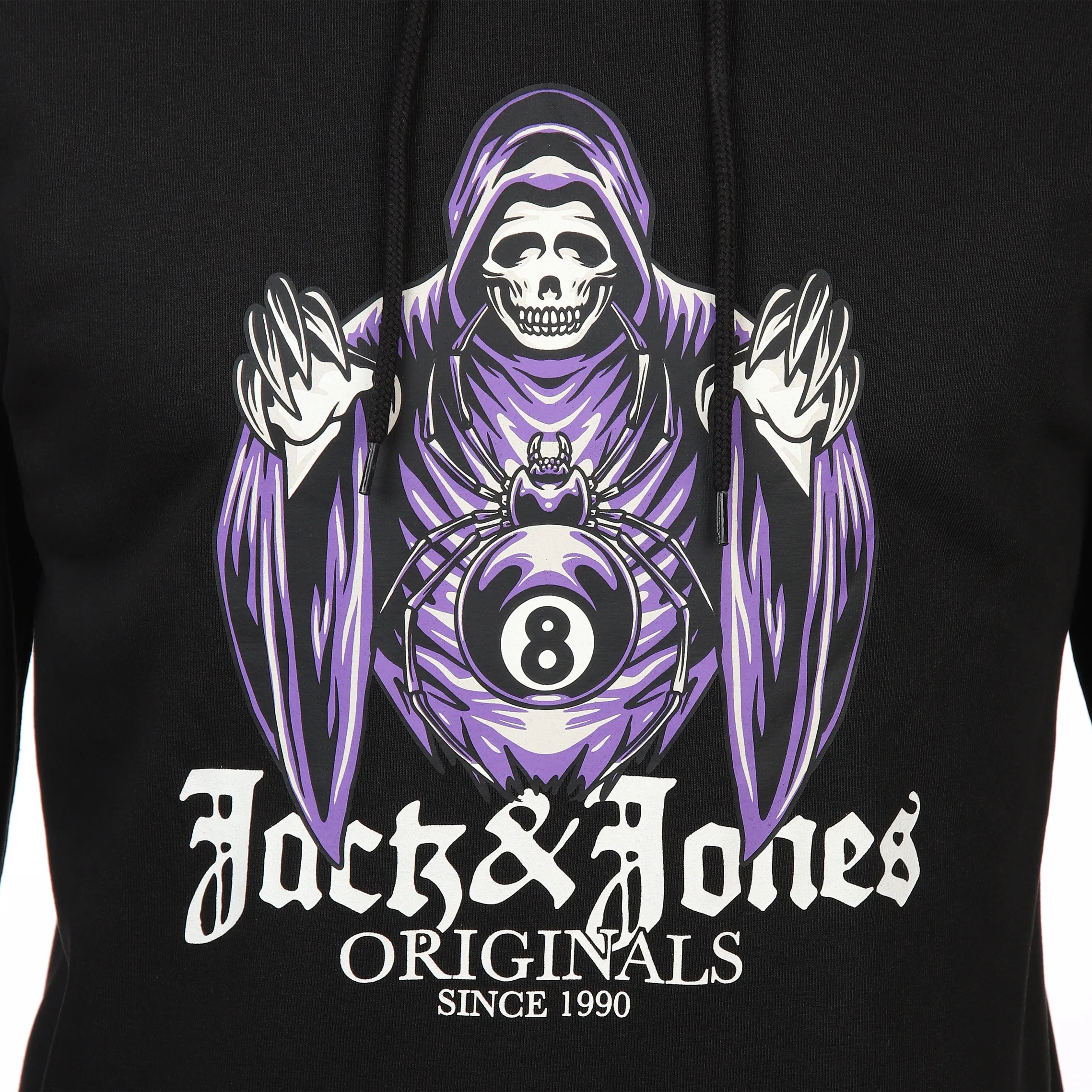 Jack Jones 12248898 JORDAEMON SWEAT HOOD Schwarz 886129 178012 3 Jack Jones 12248898 JORDAEMON SWEAT HOOD Schwarz 886129 178012 3