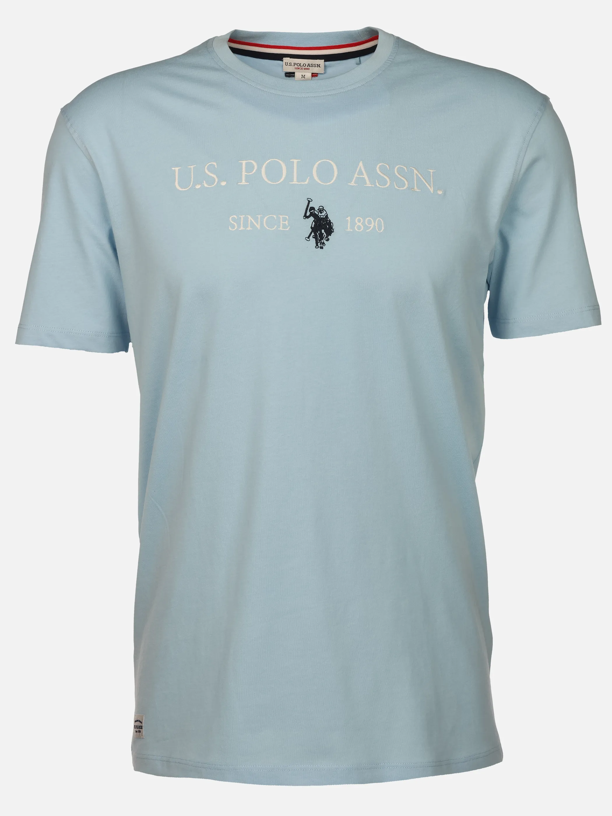 U.S. Polo Assn. T-Shirt Blau 924153 LIGHT BLUE 1