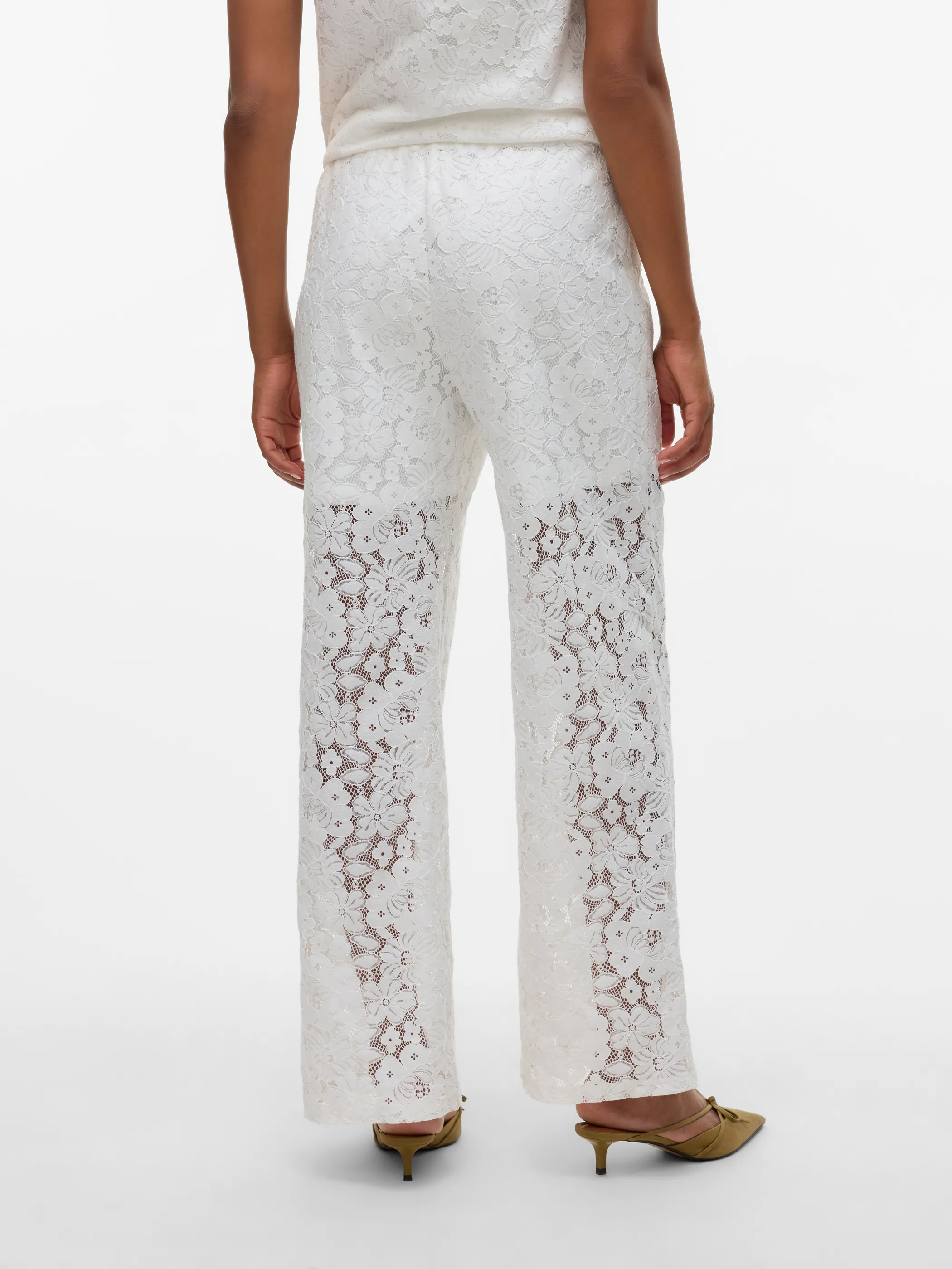 Vero Moda 10330061 VMHONEY LACE NW LOOSE Weiß 910571 175598001 2