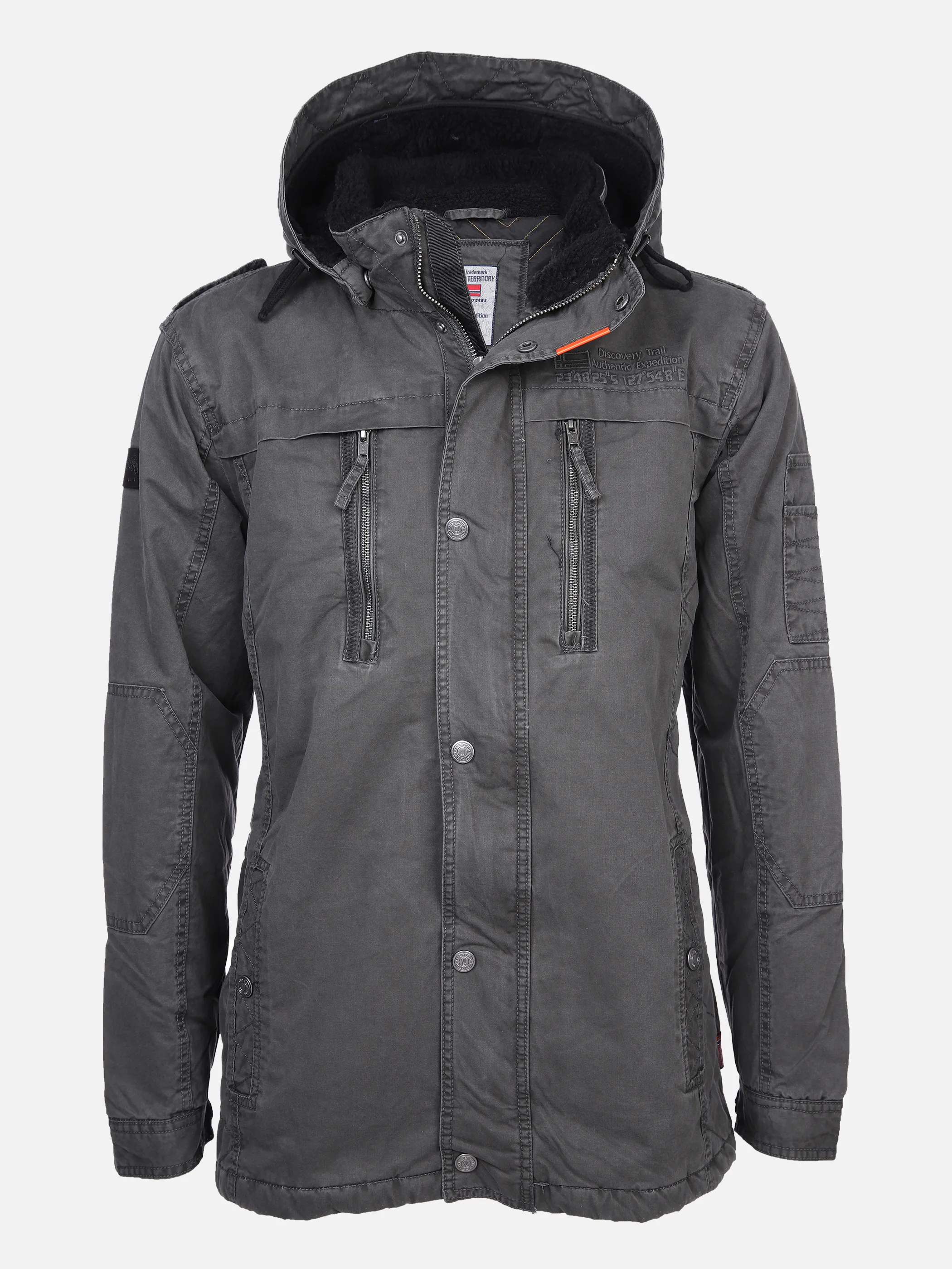 Herren Fieldjacket mit abnehmbarer Mütze XXL 866893-khaki-4