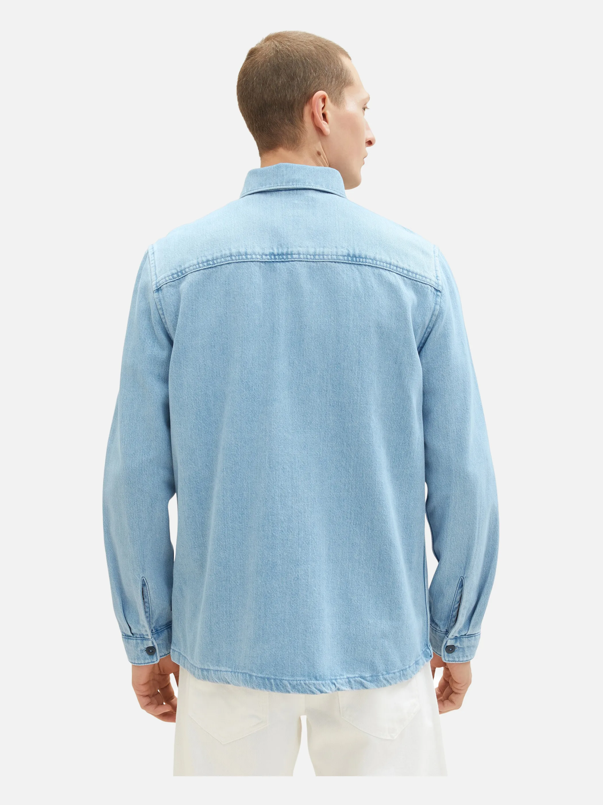 Tom Tailor 1036212 tencel denim overshirt Blau 880559 10118 2 Tom Tailor 1036212 tencel denim overshirt Blau 880559 10118 2