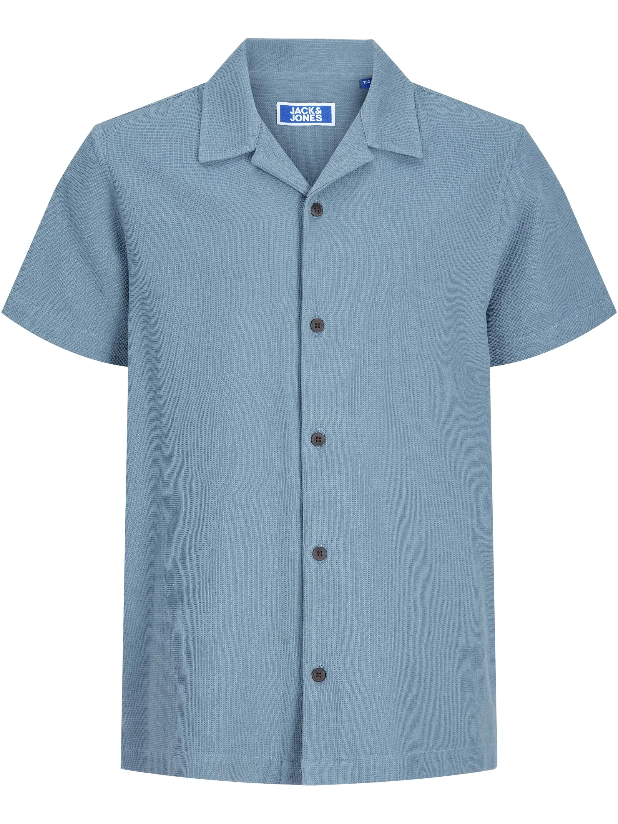 Jack&Jones Junior 12295599 JJGLOBAL WAFFLE RESOR Blau 927590 176533 5