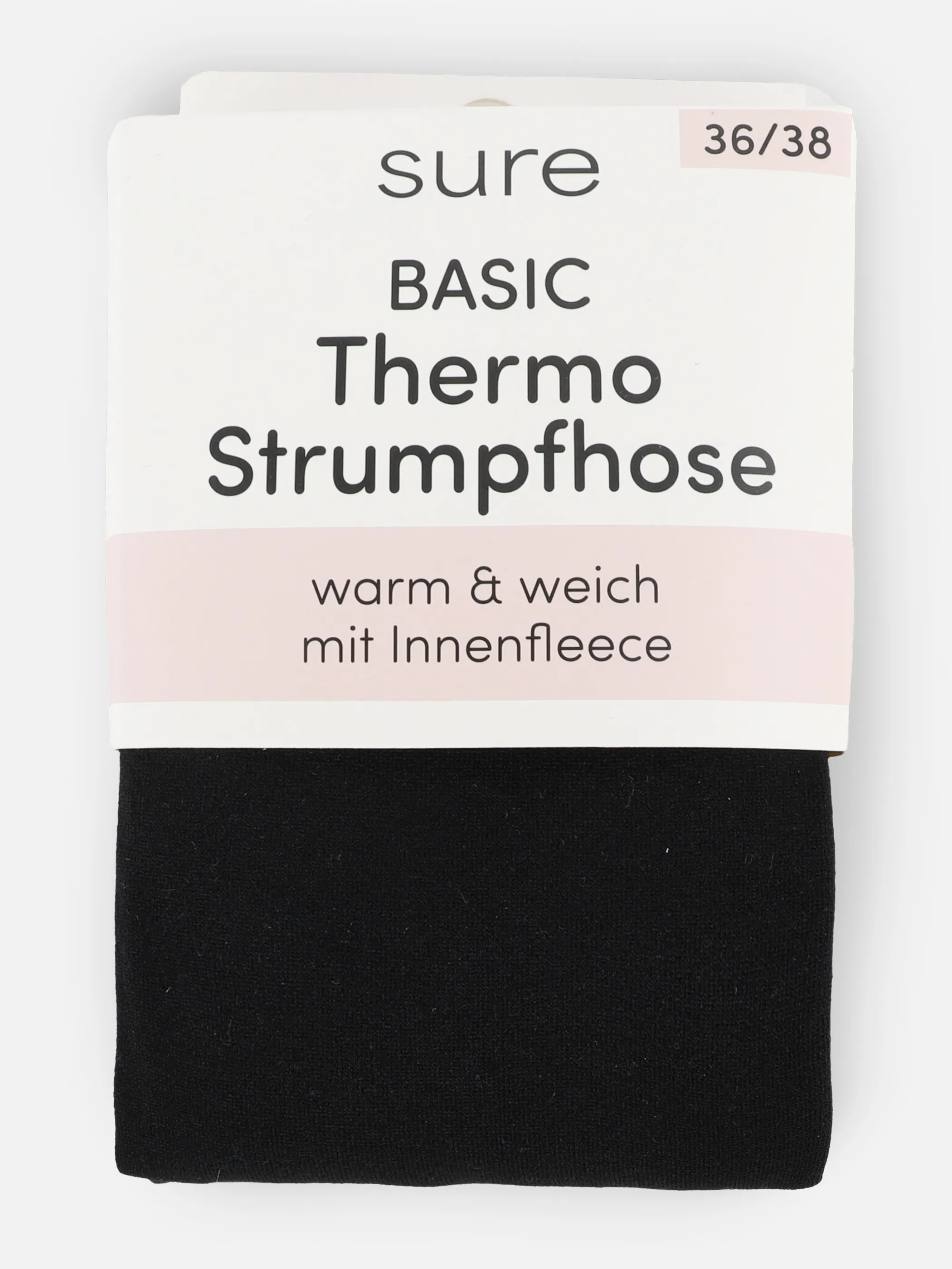 Sure Da. Thermostrumpfhose Schwarz 914708 SCHWARZ 3
