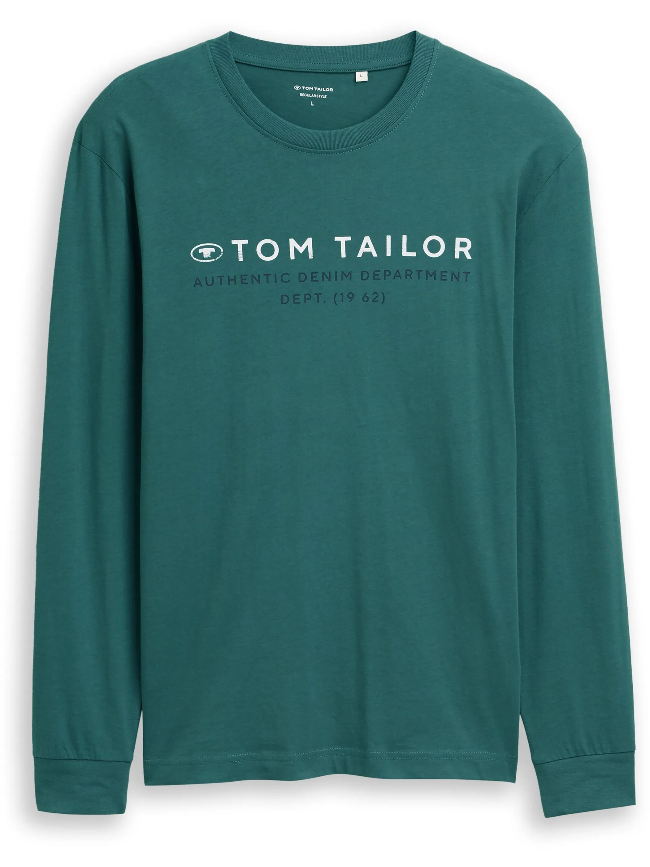 Tom Tailor 1047769 printed longsleeve Grün 914817 14171 1