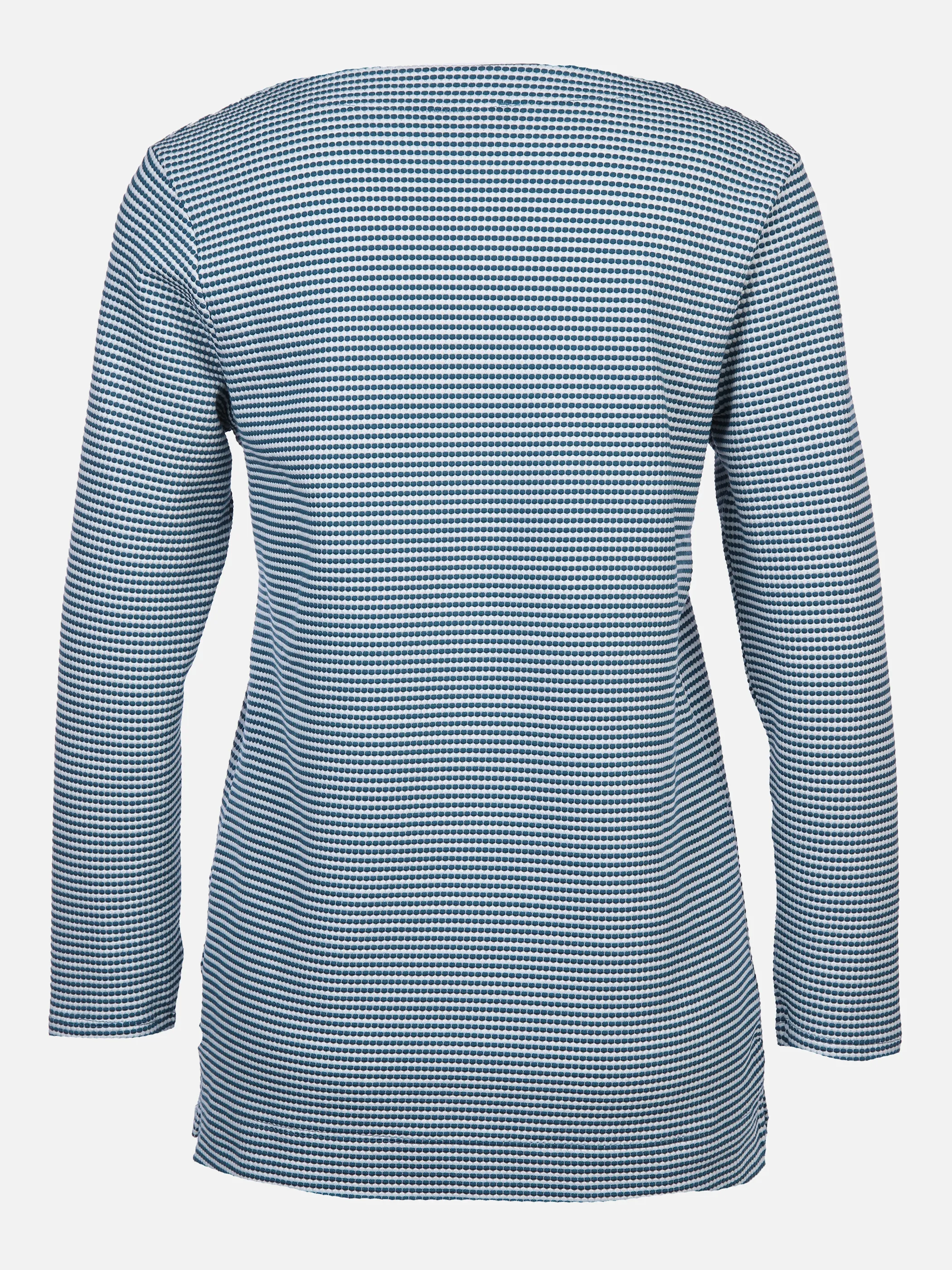 Sure Da-Jacuardshirt m. 3/4 Arm Blau 866389 DK.SEA/OFF 2