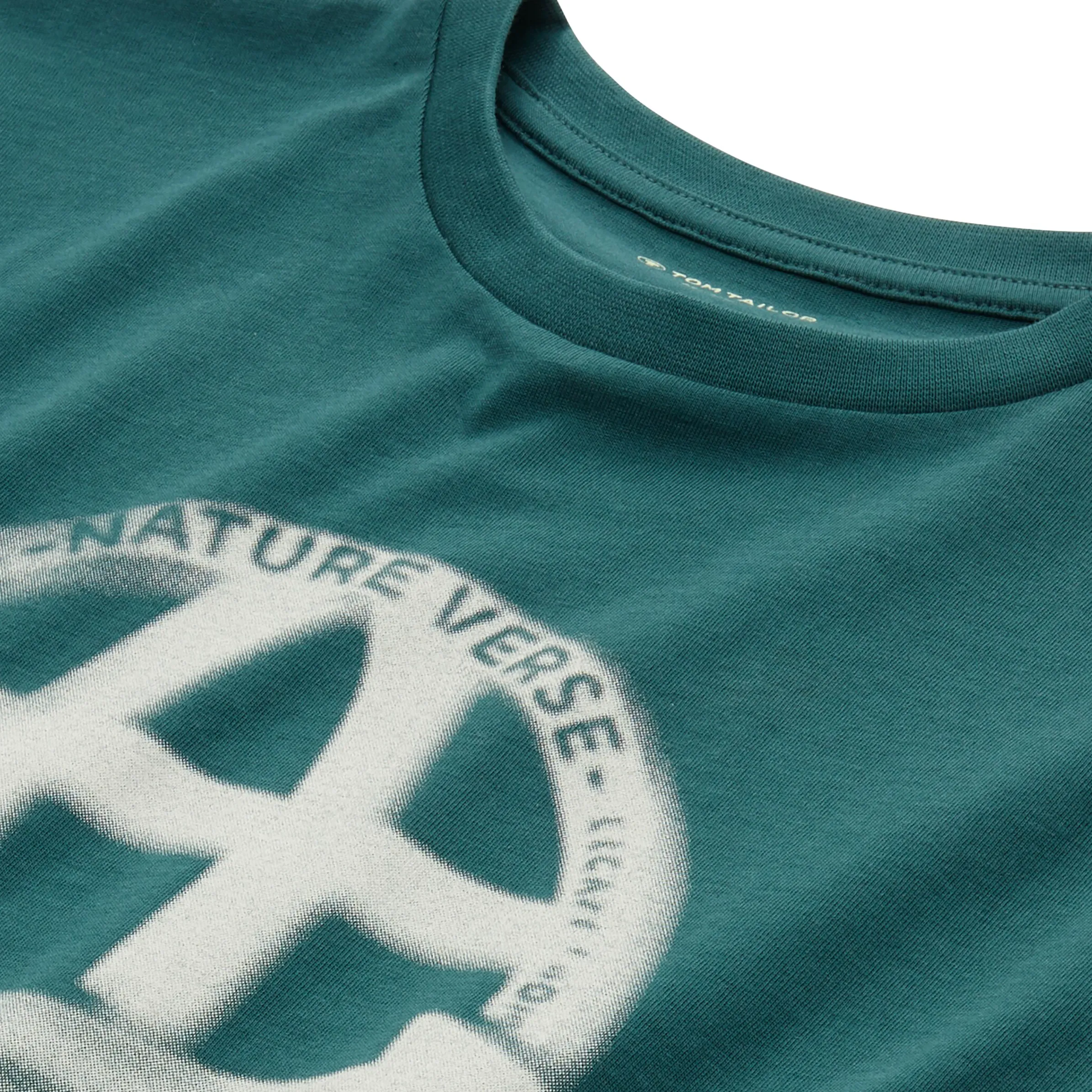 Tom Tailor 1037979 regular printed longsl Grün 883527 14171 3