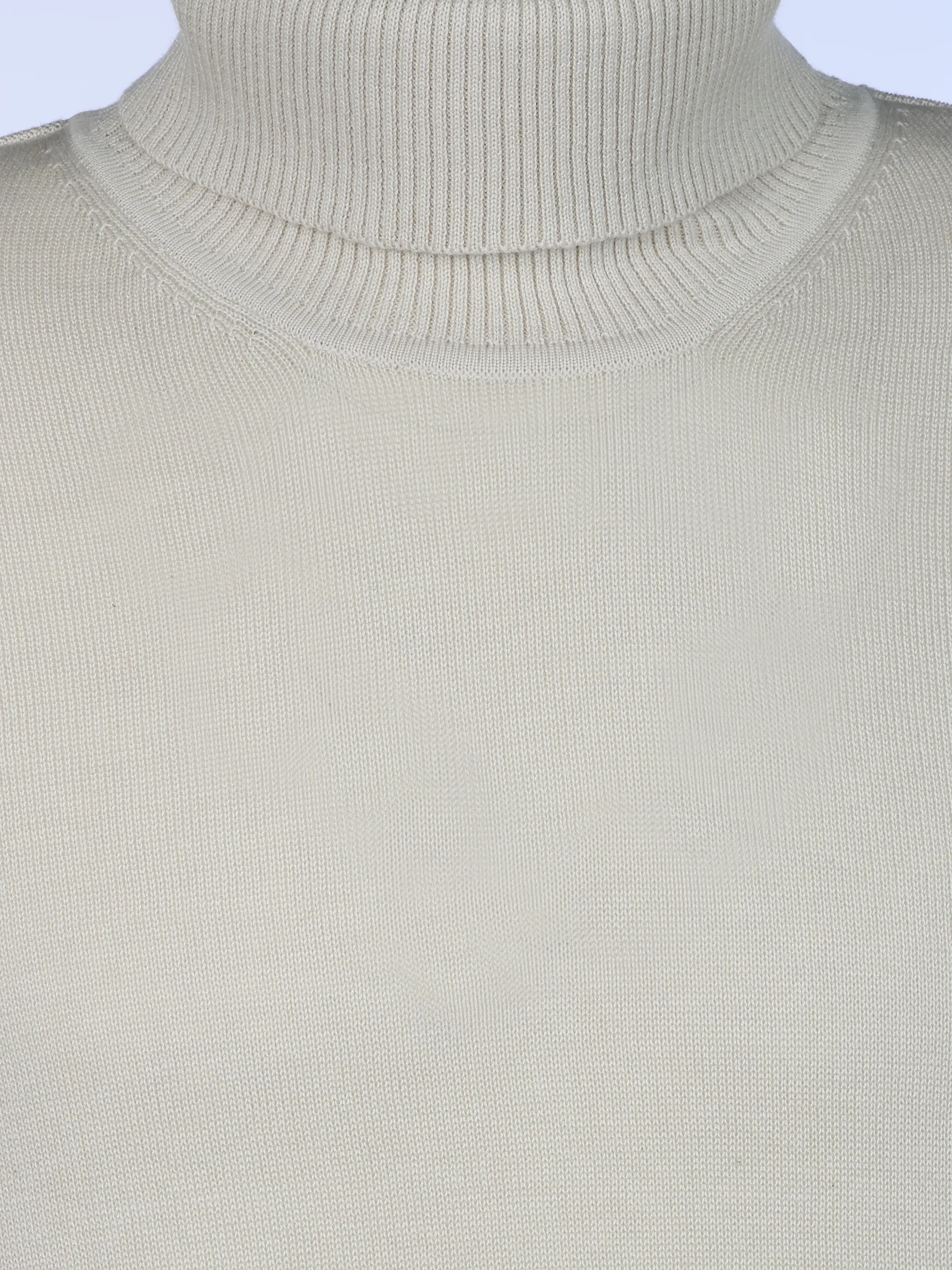 Jim Spencer He. Strickrolli melange Weiß 919256 OFFW.TWIST 3