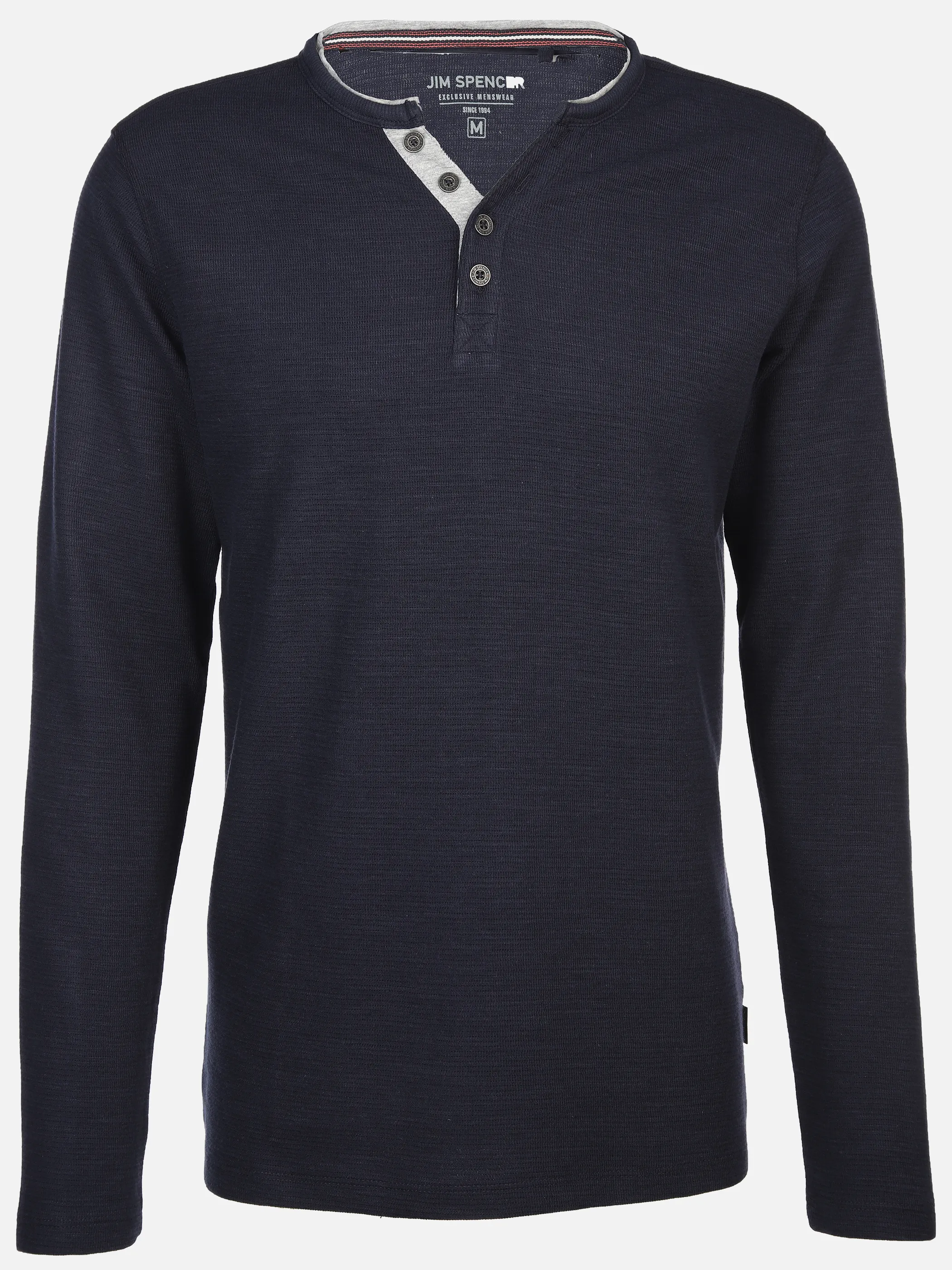 Jim Spencer He. Henleyshirt 1/1 Arm space Blau 898399 NAVY 1 Jim Spencer He. Henleyshirt 1/1 Arm space Blau 898399 NAVY 1