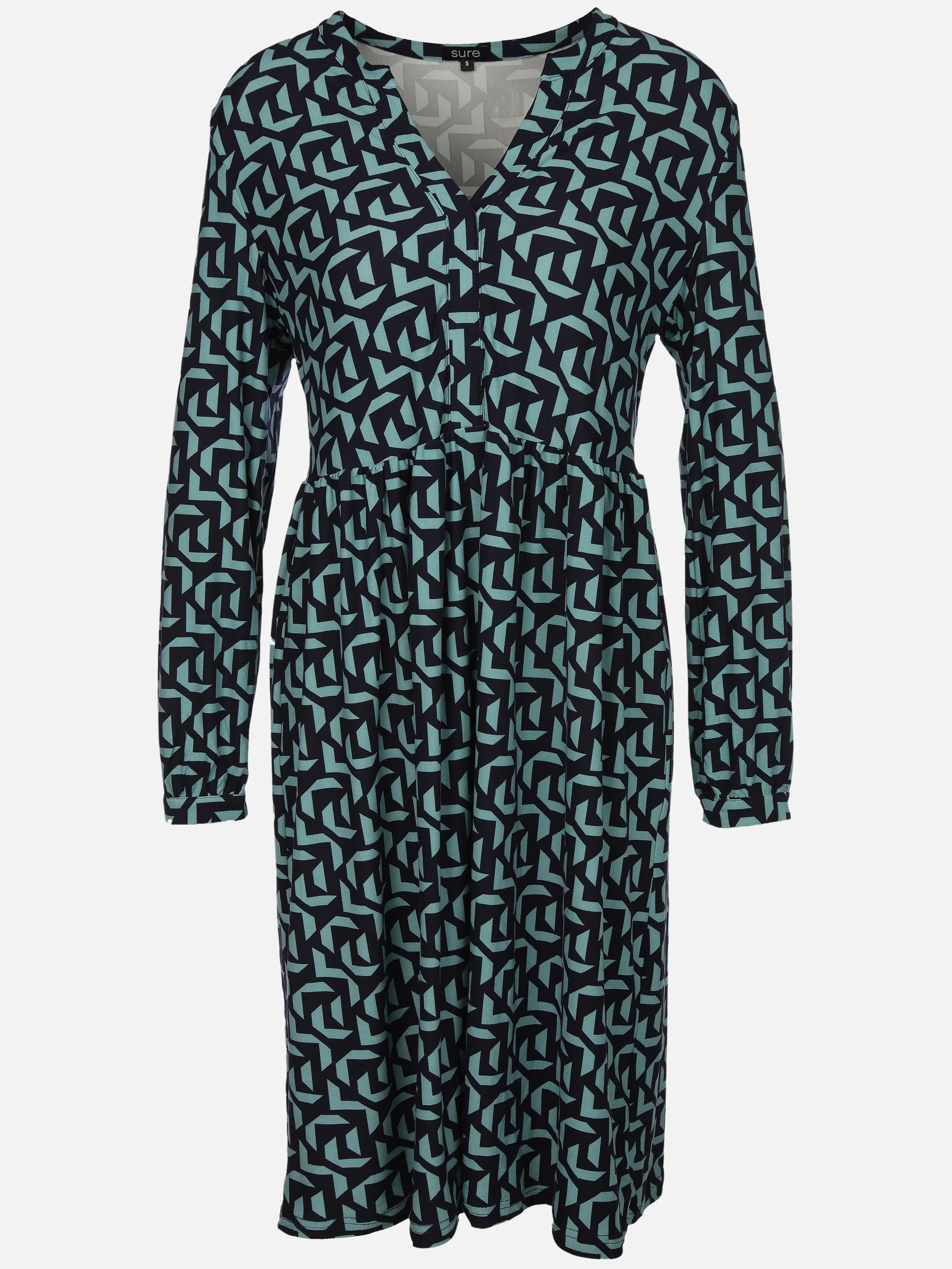 Sure Da-Kleid m. Print Grün 912770 MILK 1
