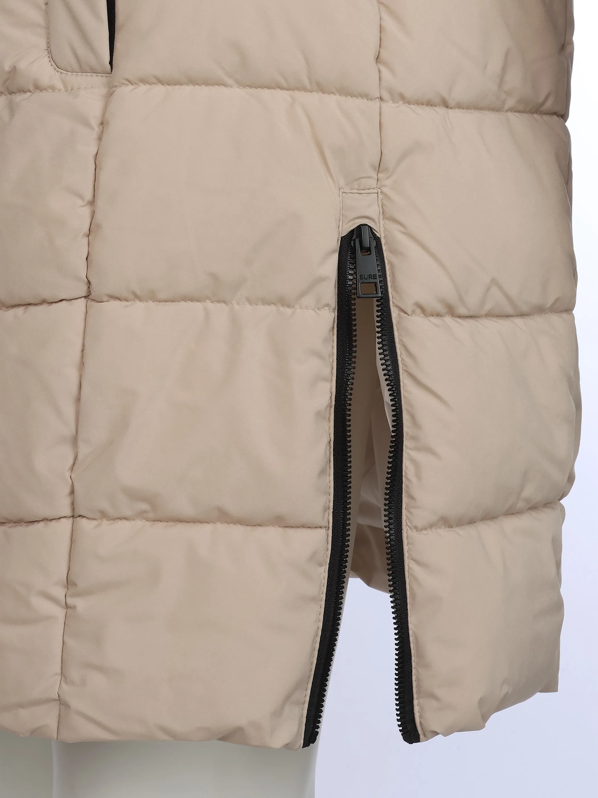 Sure Da. Mantel mit Teddyfleece-Futter in der Kapuze Lila 928652 OXFORDTAN 4
