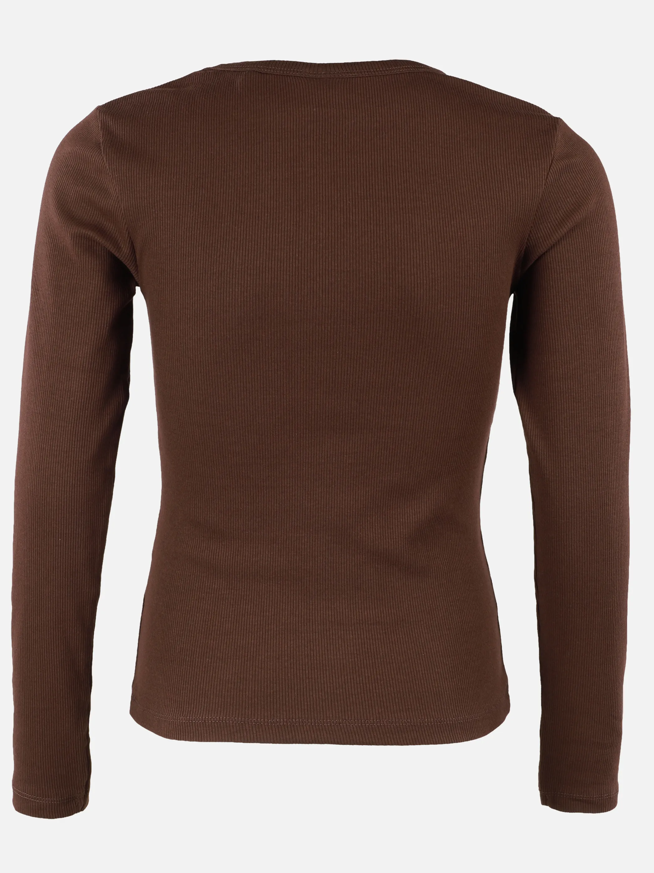 One Way JM T-Shirt in weiß und braun Braun 930150 BRAU 3