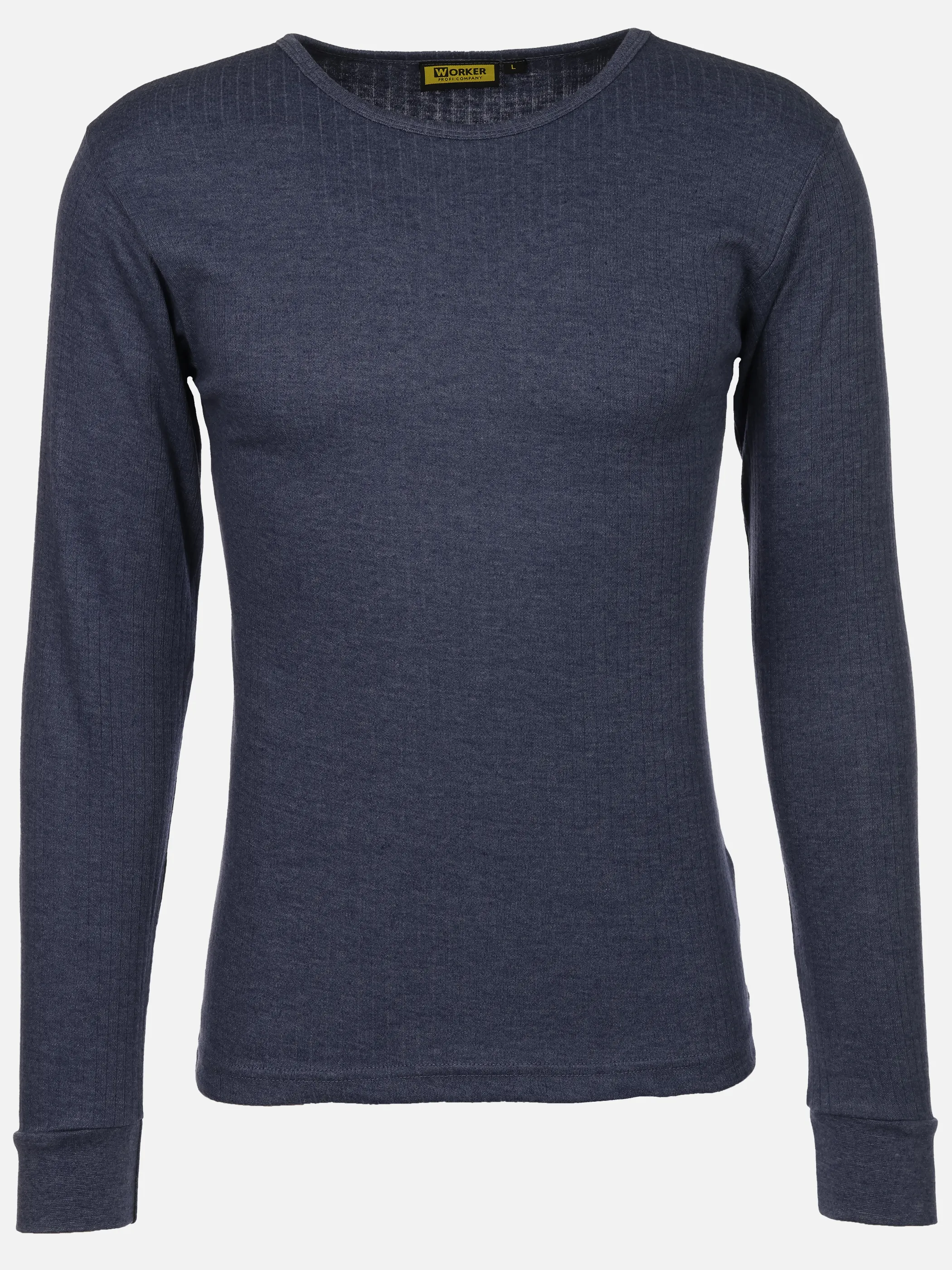 Worker He. Thermohemd lang angerauht Blau 915955 BLAU 1