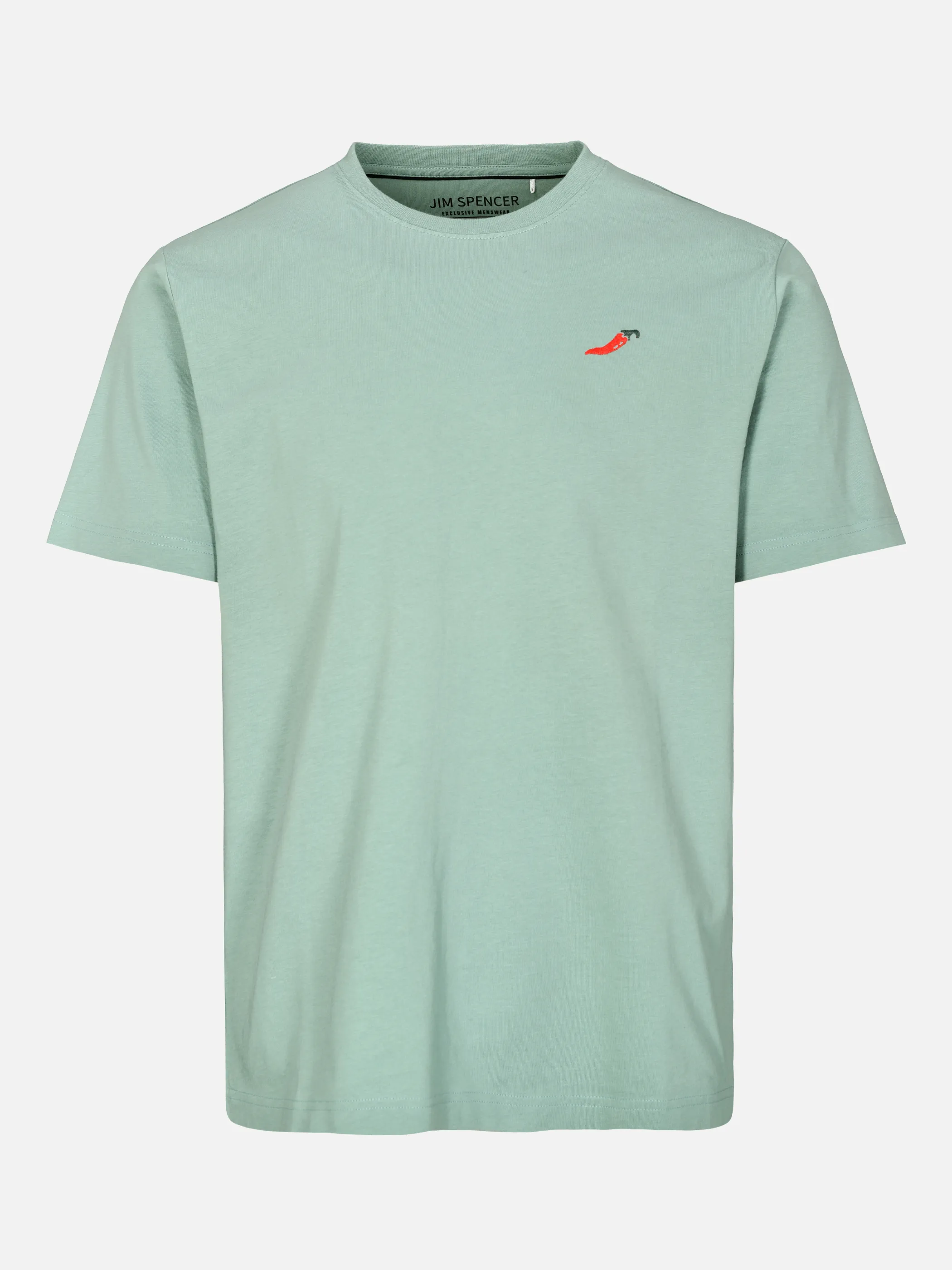 Jim Spencer He. T-Shirt 1/2 Arm Logo Grün 925115 551 1