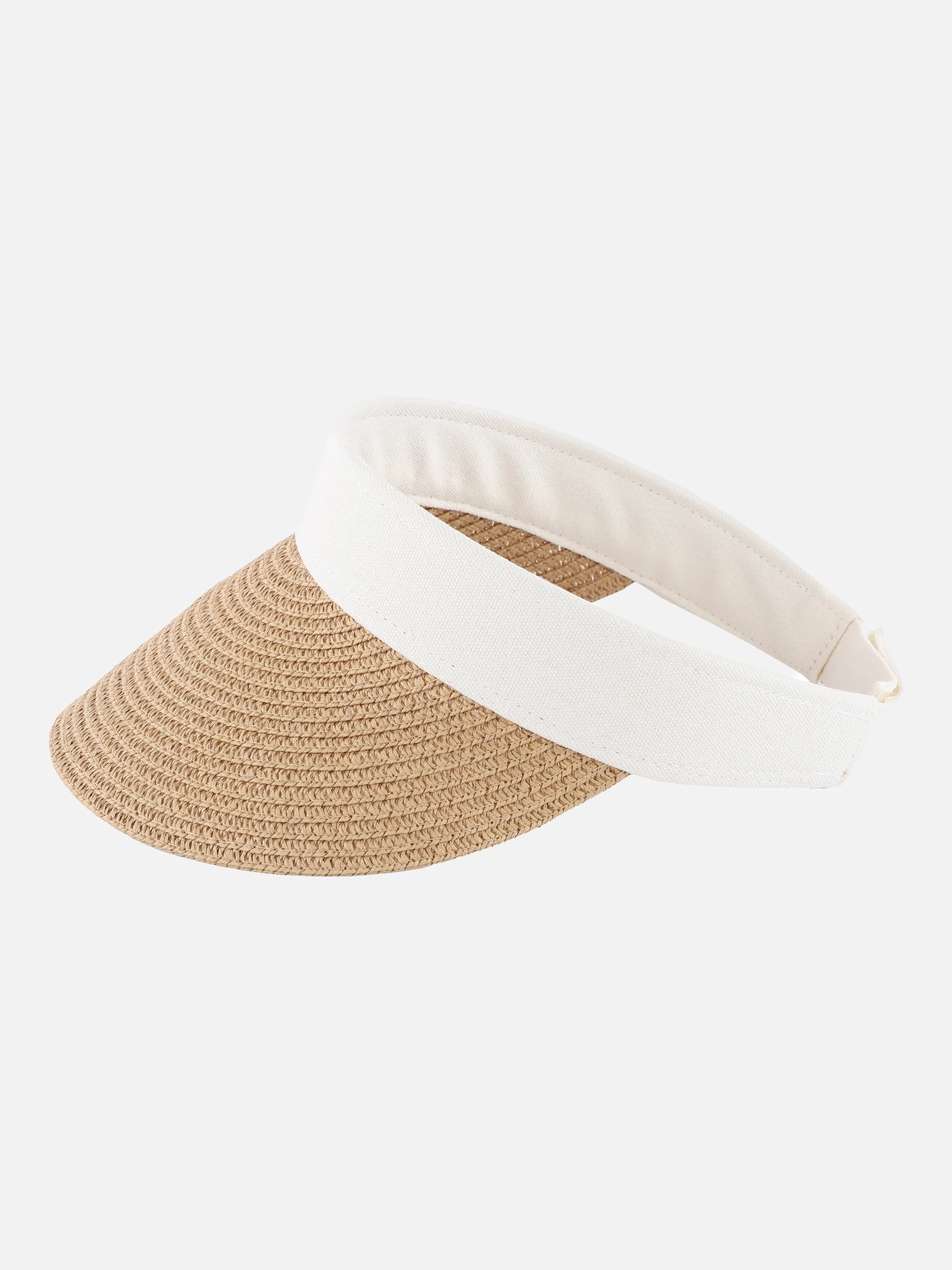 Sure Da-Strohvisier m. Kontrastband Braun 875516 STROH/BEIG 2 Sure Da-Strohvisier m. Kontrastband Braun 875516 STROH/BEIG 2