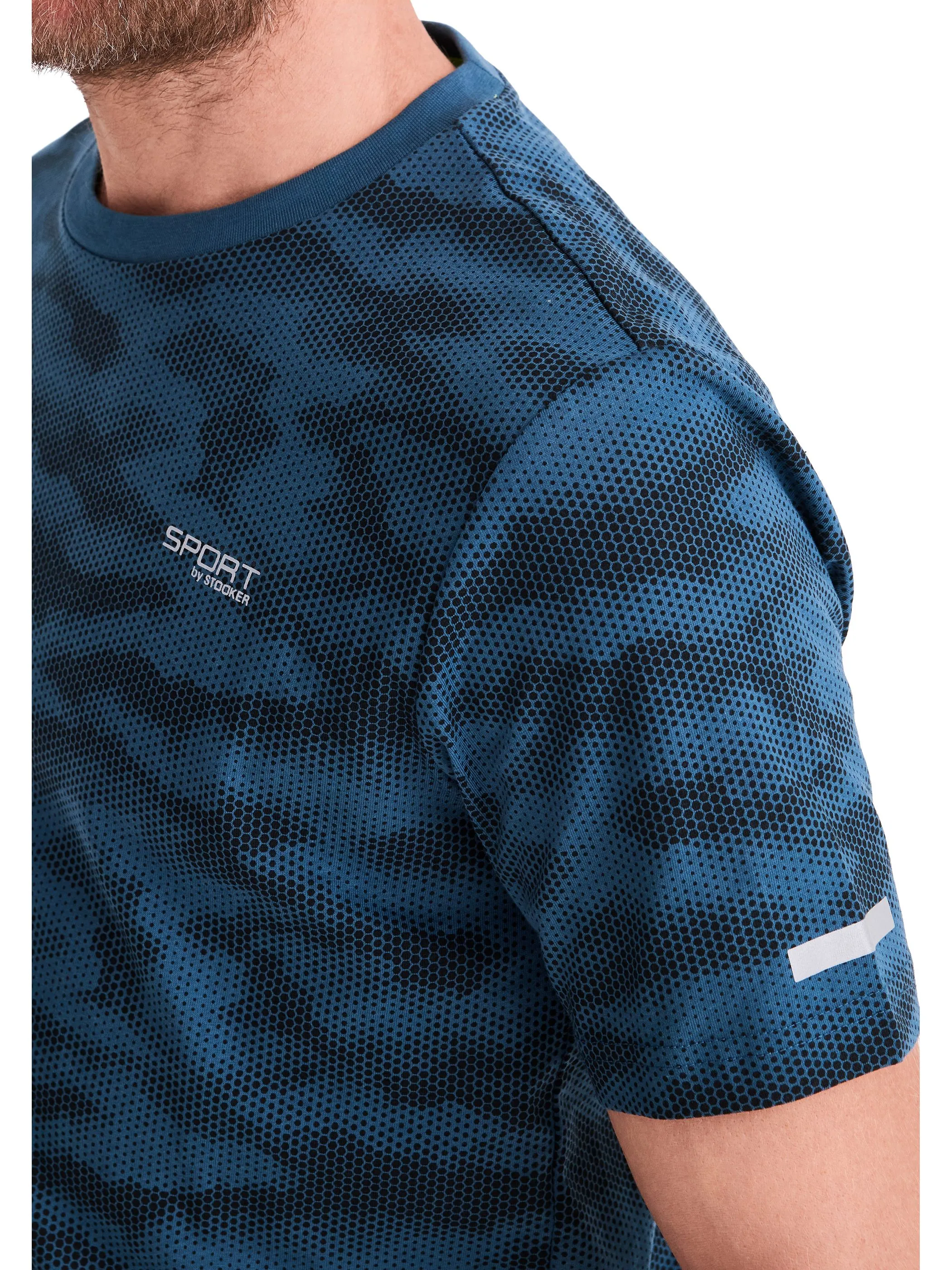 Stooker HAKA Sport 74303570009160 He-Sport T-Shirt "Tim" Blau 913931 9160 3