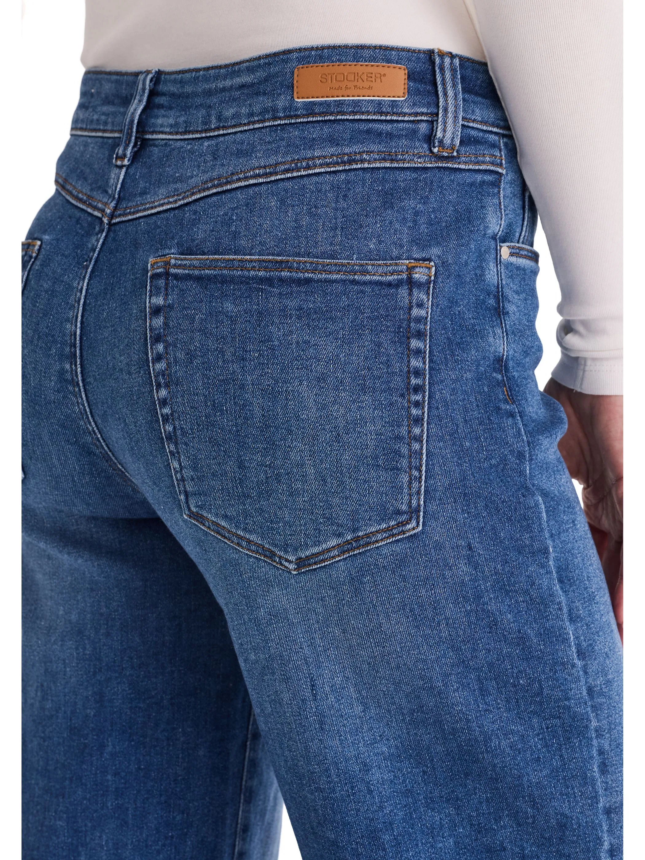 Stooker DOB 22420010007217 Da. Hosen lang, Blau 936928 7217 3