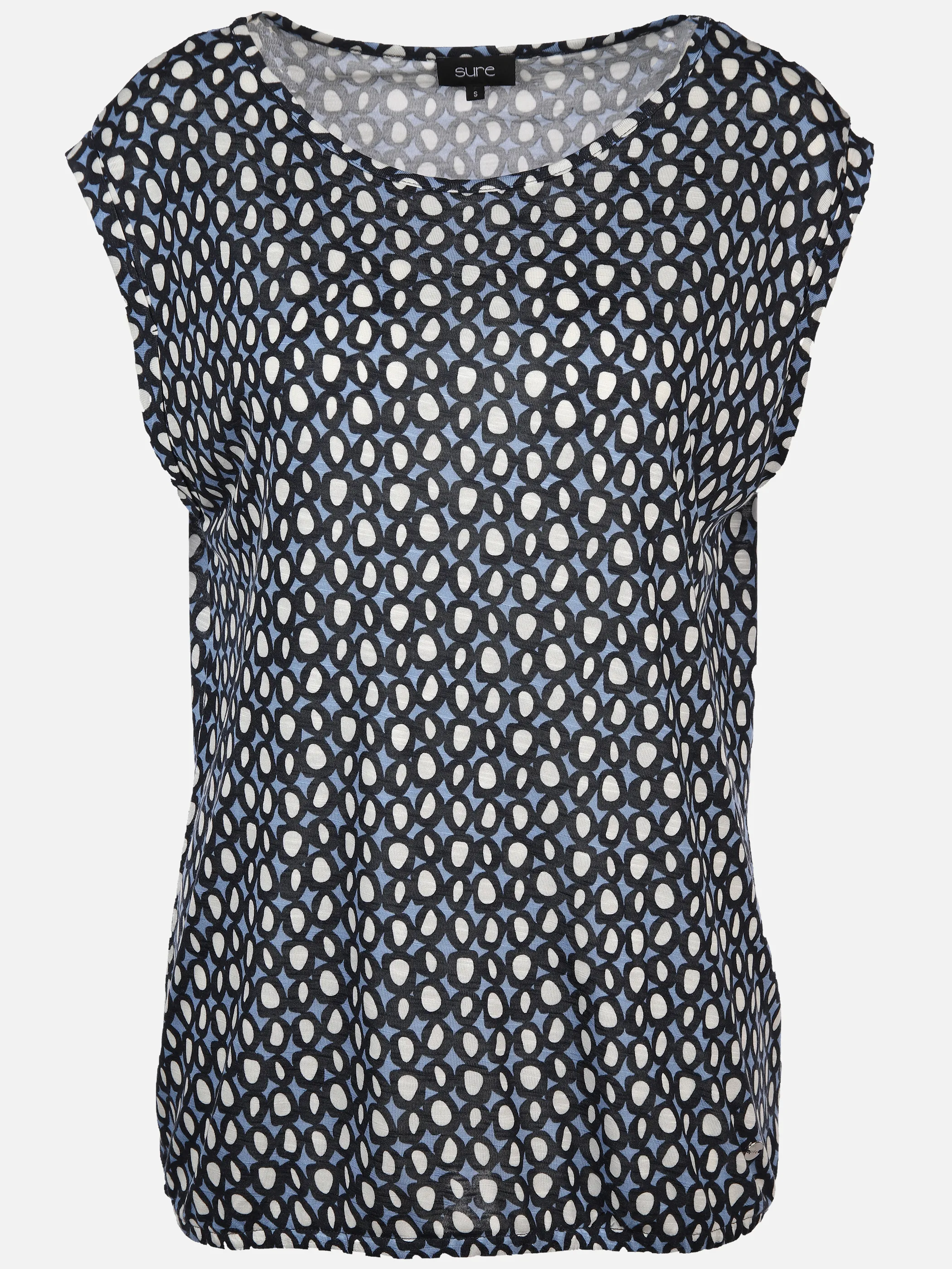 Sure Da-Top m. Alloverprint Marine 895964 NAVY 1