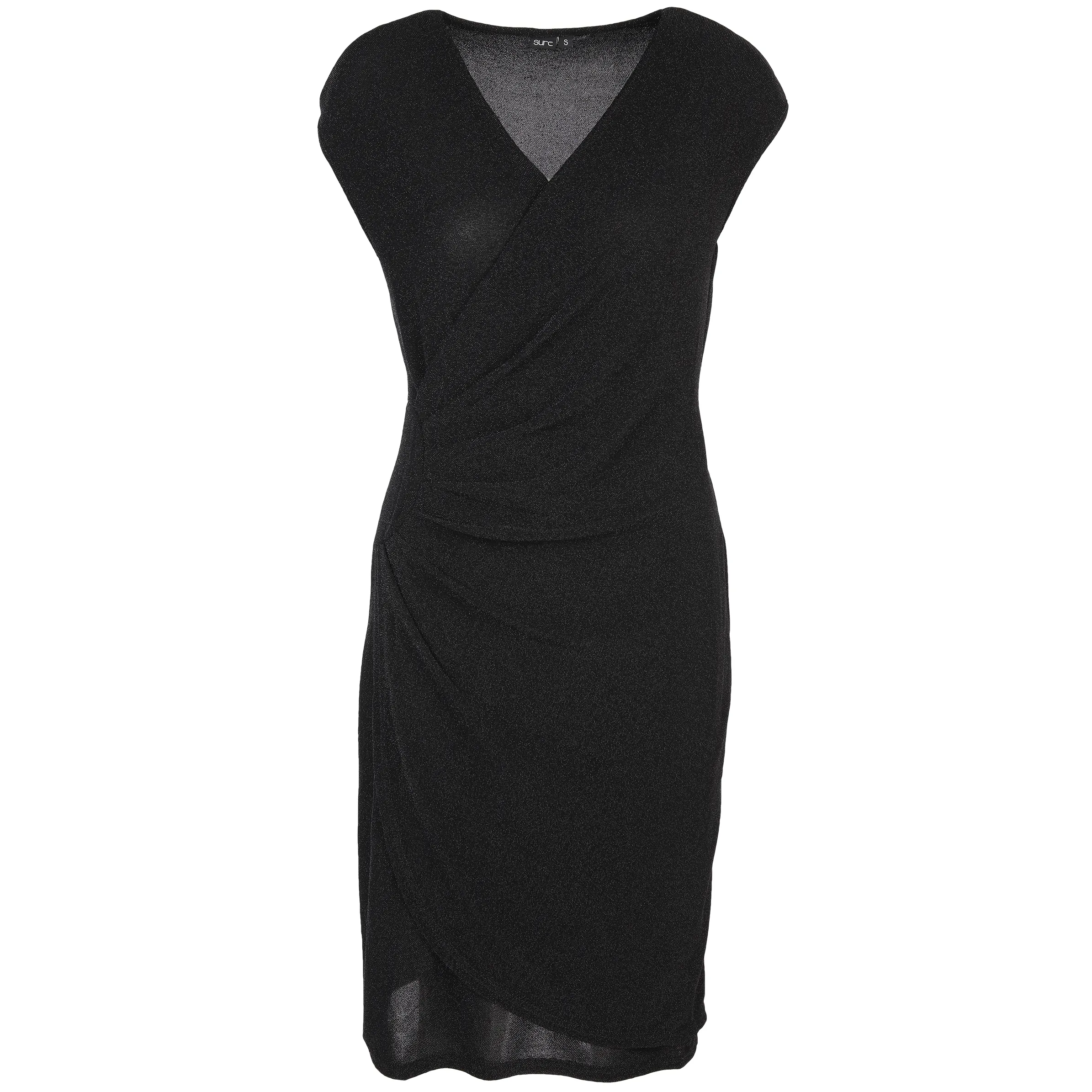 Sure Da-Kleid m. V-Ausschnitt Schwarz 886219 SCHWARZ 1