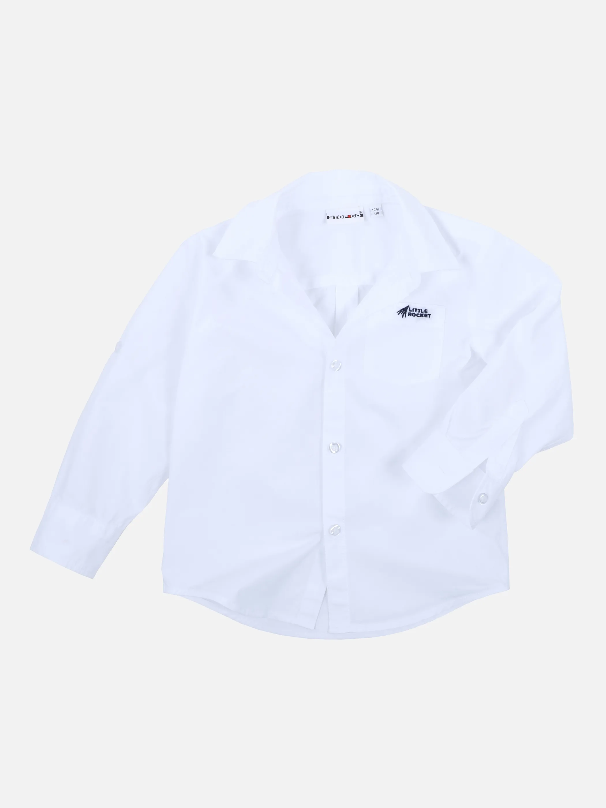 Stop + Go MB Longsleeve Hemd in weiß mit Weiß 860728 WEIß 1