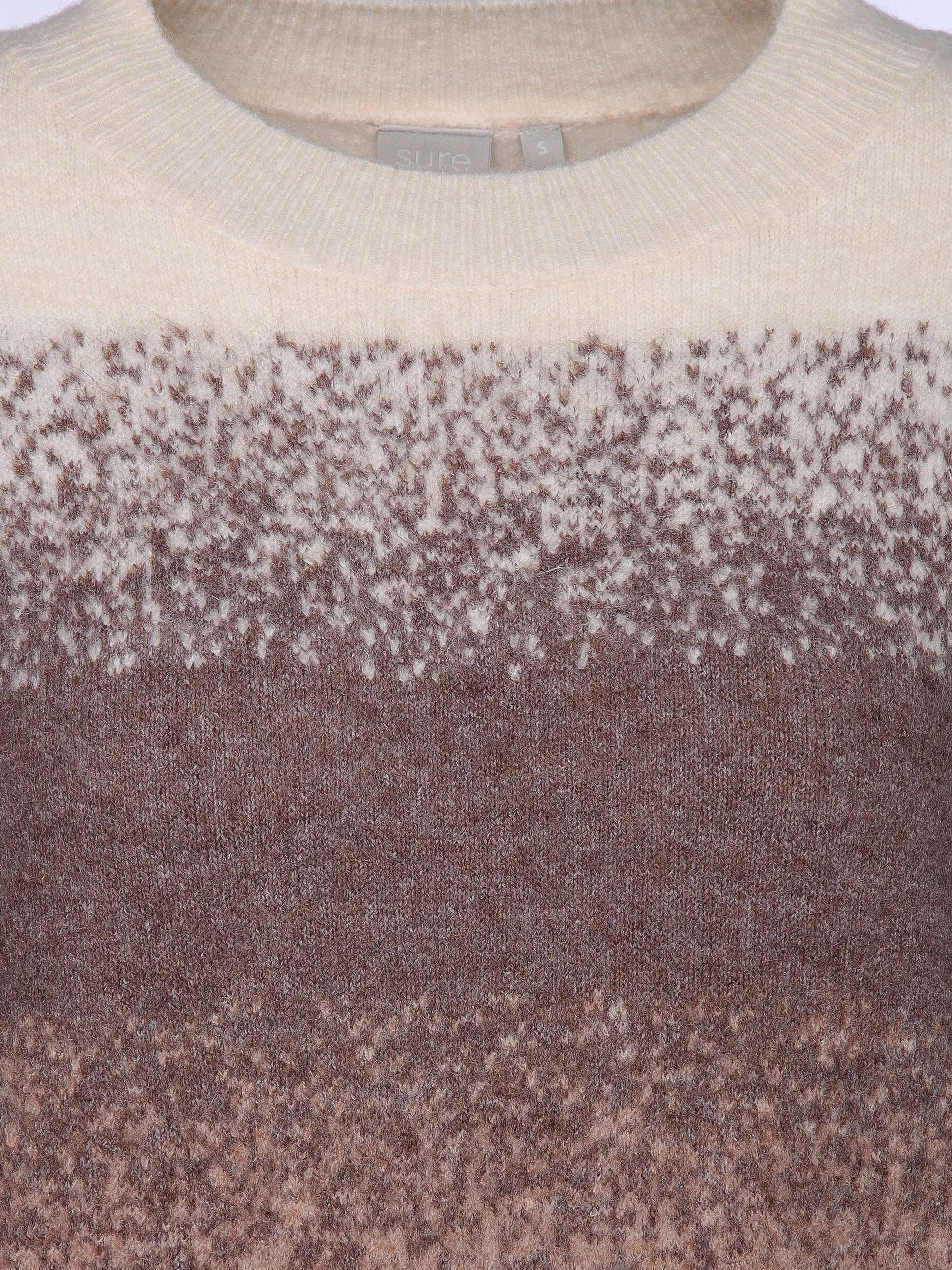 Sure Da-Pullover m. Farbverlauf Braun 913319 BRAUN 3